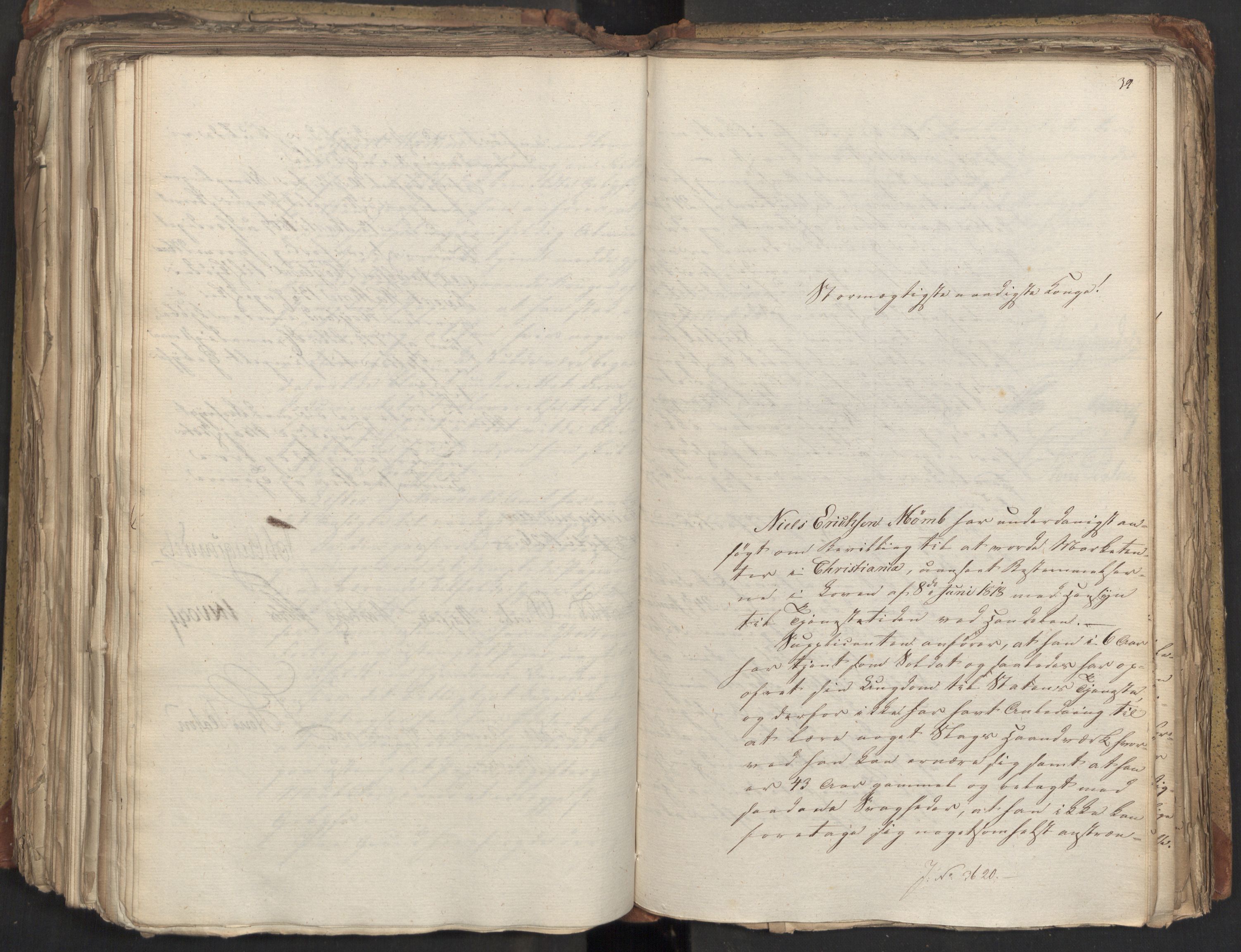 Statsrådsavdelingen i Stockholm, AV/RA-S-1003/D/Da/L0047: Regjeringsinnstillinger nr. 3501-3659, 1826, p. 339