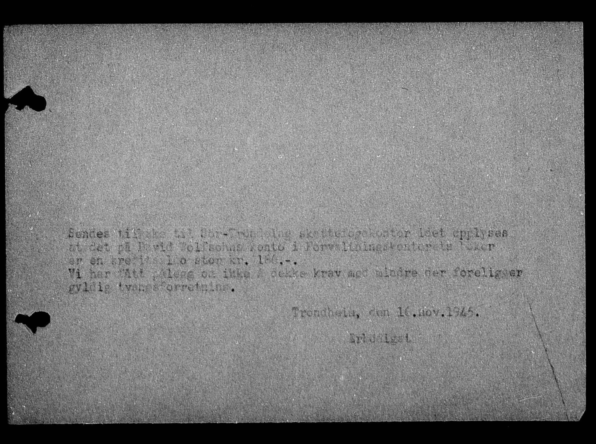 Justisdepartementet, Tilbakeføringskontoret for inndratte formuer, RA/S-1564/H/Hc/Hca/L0909: --, 1945-1947, p. 574