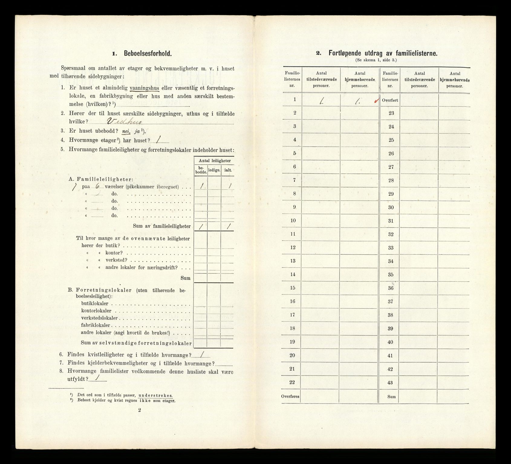 RA, 1910 census for Sandnes, 1910, p. 525