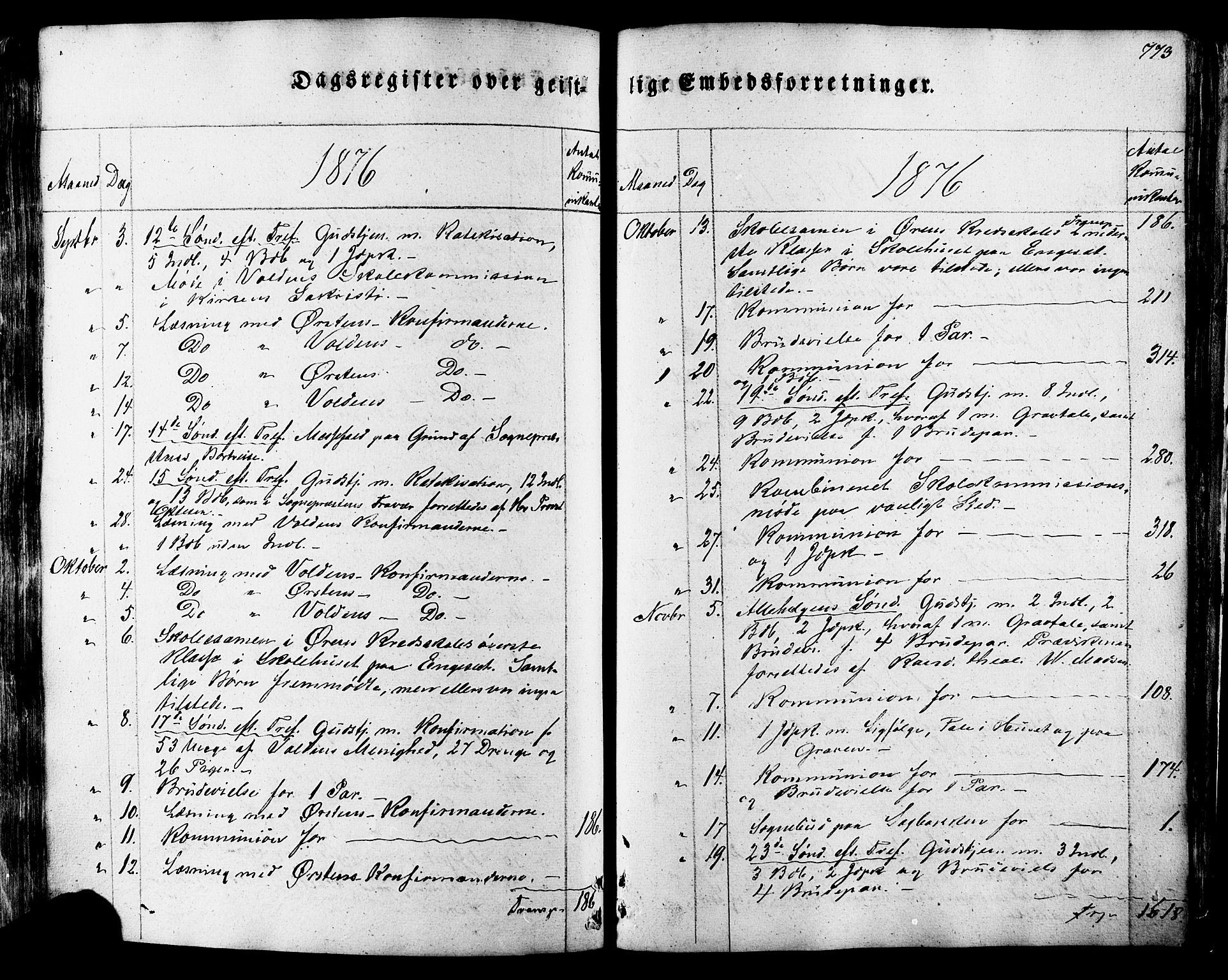 Ministerialprotokoller, klokkerbøker og fødselsregistre - Møre og Romsdal, AV/SAT-A-1454/511/L0140: Parish register (official) no. 511A07, 1851-1878, p. 773