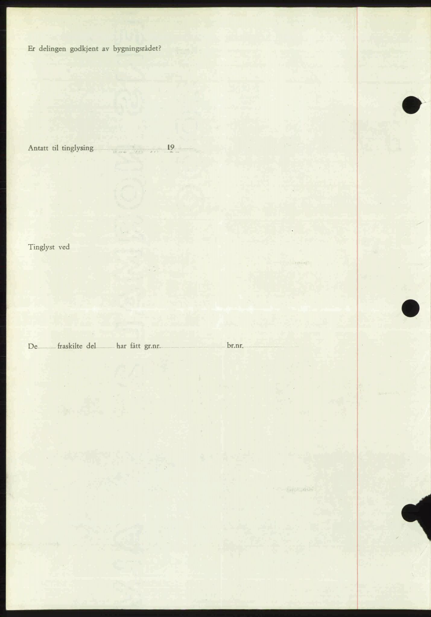 Toten tingrett, SAH/TING-006/H/Hb/Hbc/L0020: Mortgage book no. Hbc-20, 1948-1948, Diary no: : 3506/1948