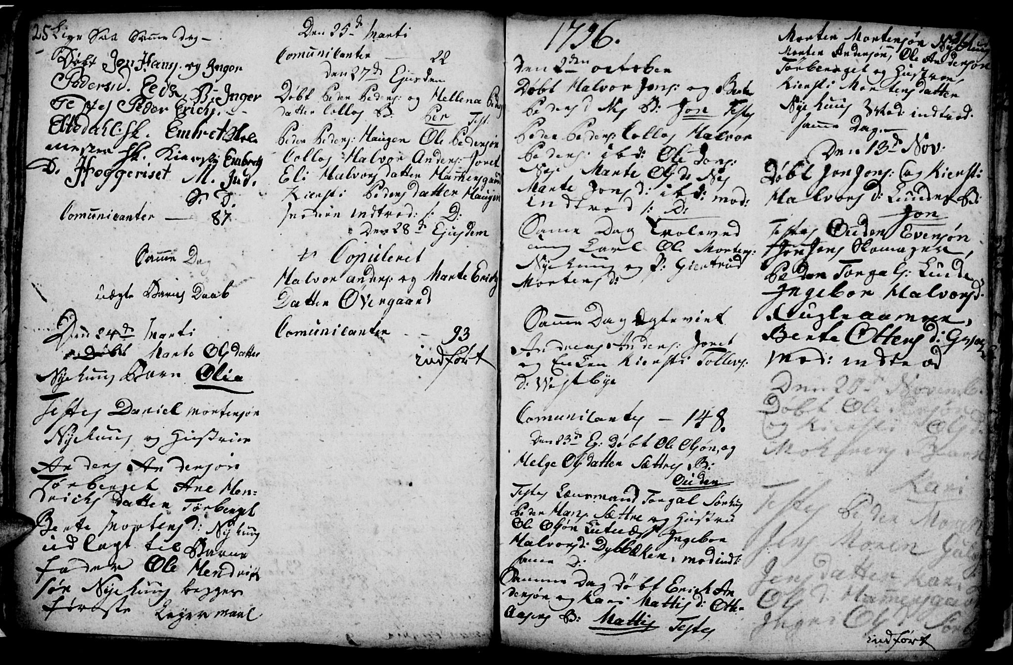 Trysil prestekontor, SAH/PREST-046/H/Ha/Hab/L0001: Parish register (copy) no. 1, 1781-1799, p. 25-26