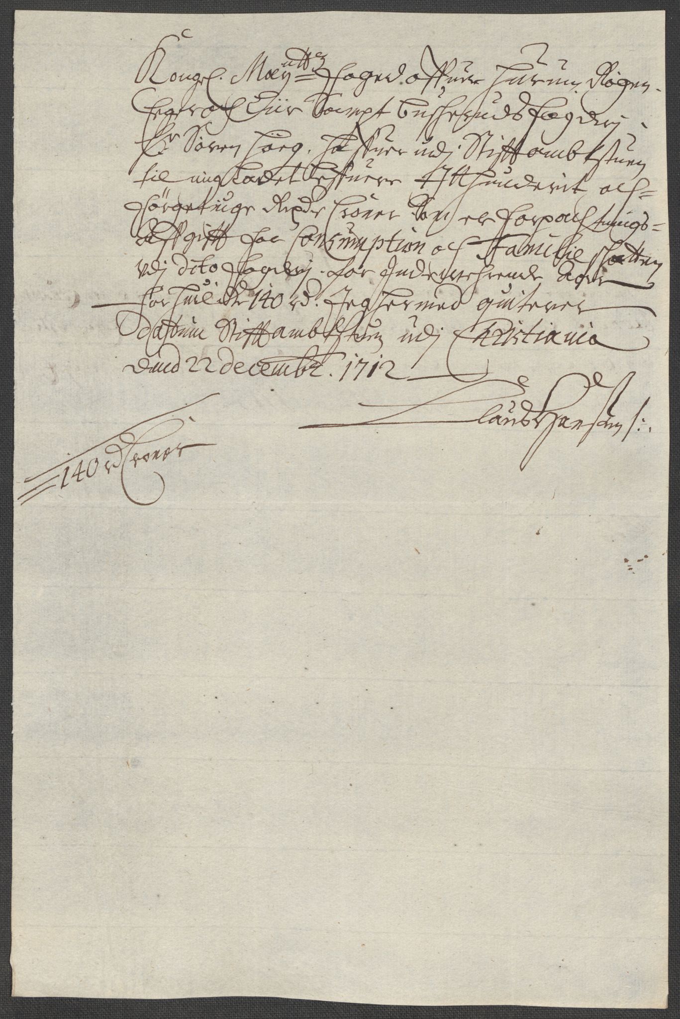 Rentekammeret inntil 1814, Reviderte regnskaper, Fogderegnskap, AV/RA-EA-4092/R31/L1708: Fogderegnskap Hurum, Røyken, Eiker, Lier og Buskerud, 1713, p. 454