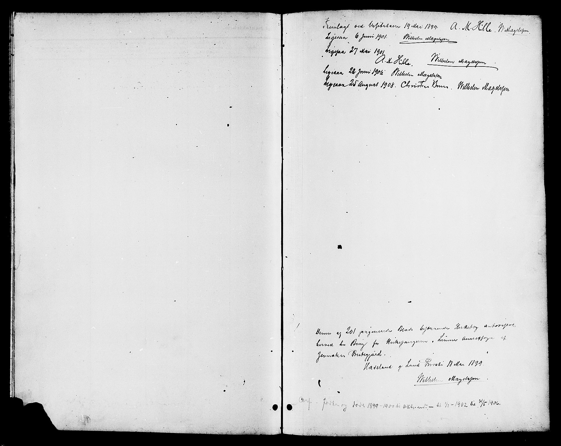 Jevnaker prestekontor, SAH/PREST-116/H/Ha/Hab/L0003: Parish register (copy) no. 3, 1896-1909