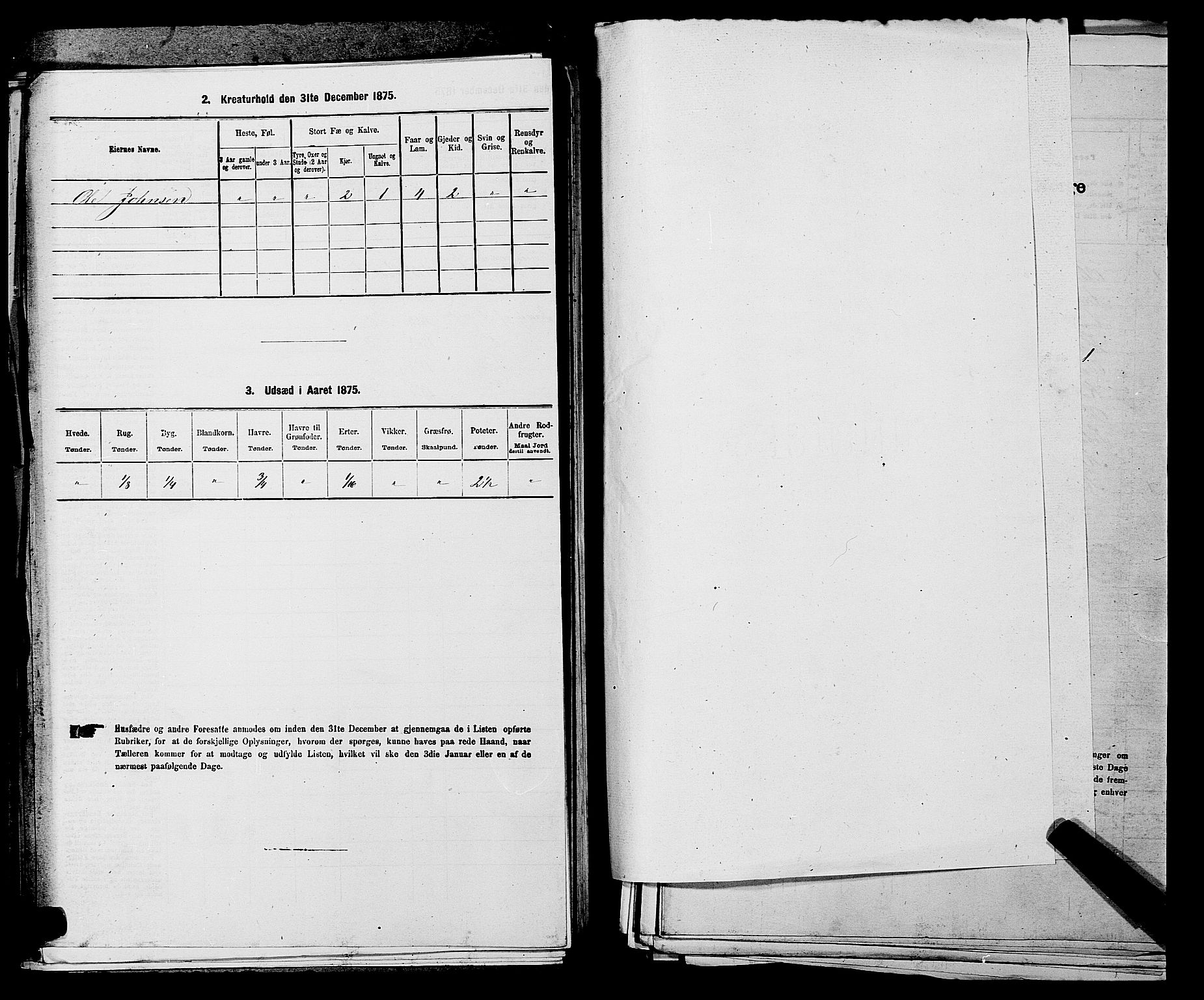 SAKO, 1875 census for 0822P Sauherad, 1875, p. 291