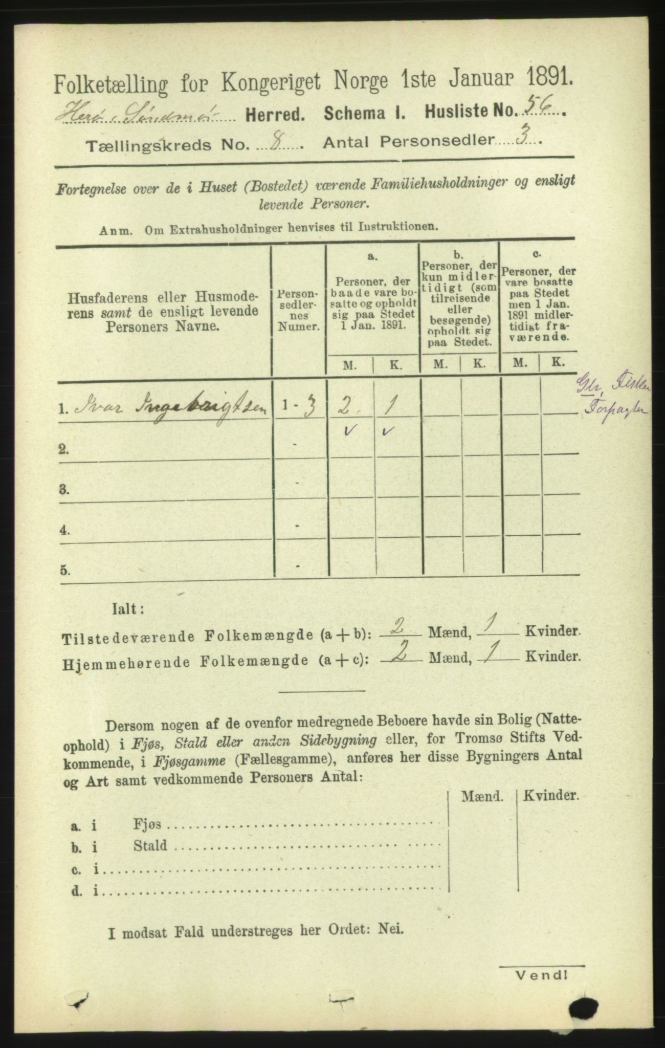 RA, 1891 census for 1515 Herøy, 1891, p. 3242