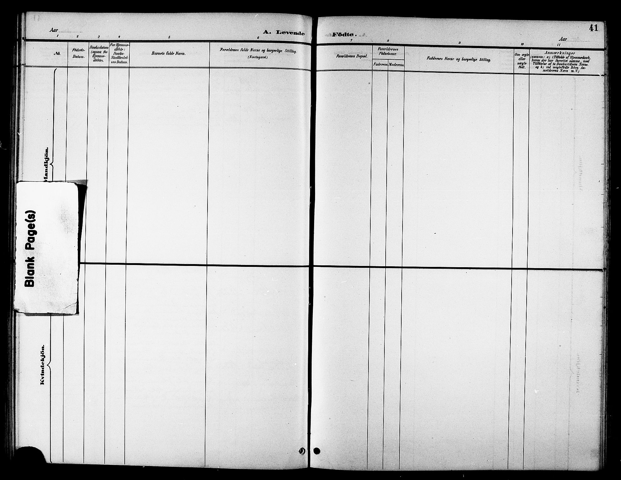 Tana sokneprestkontor, AV/SATØ-S-1334/H/Hb/L0006klokker: Parish register (copy) no. 6, 1892-1909, p. 41