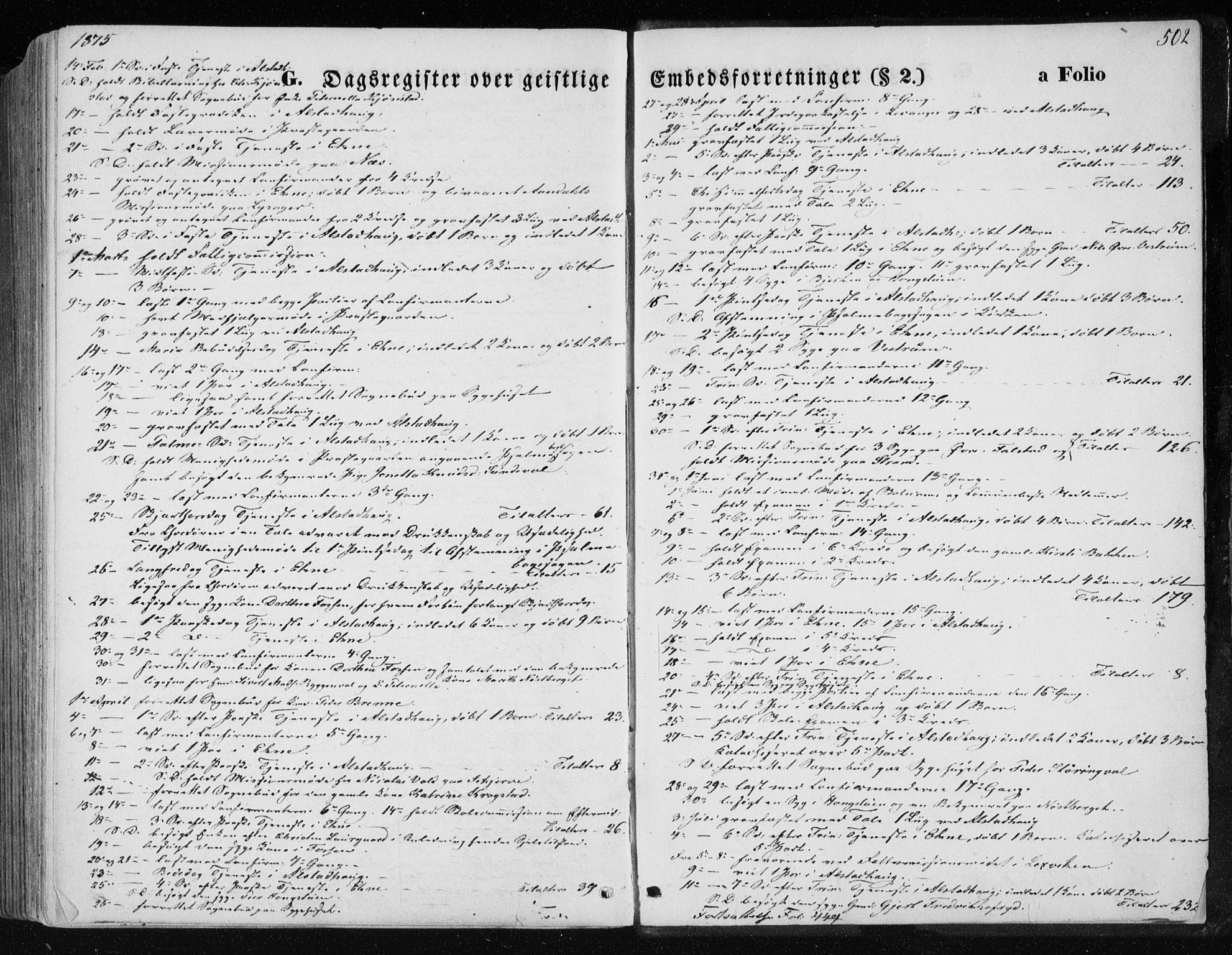 Ministerialprotokoller, klokkerbøker og fødselsregistre - Nord-Trøndelag, AV/SAT-A-1458/717/L0157: Parish register (official) no. 717A08 /1, 1863-1877, p. 502