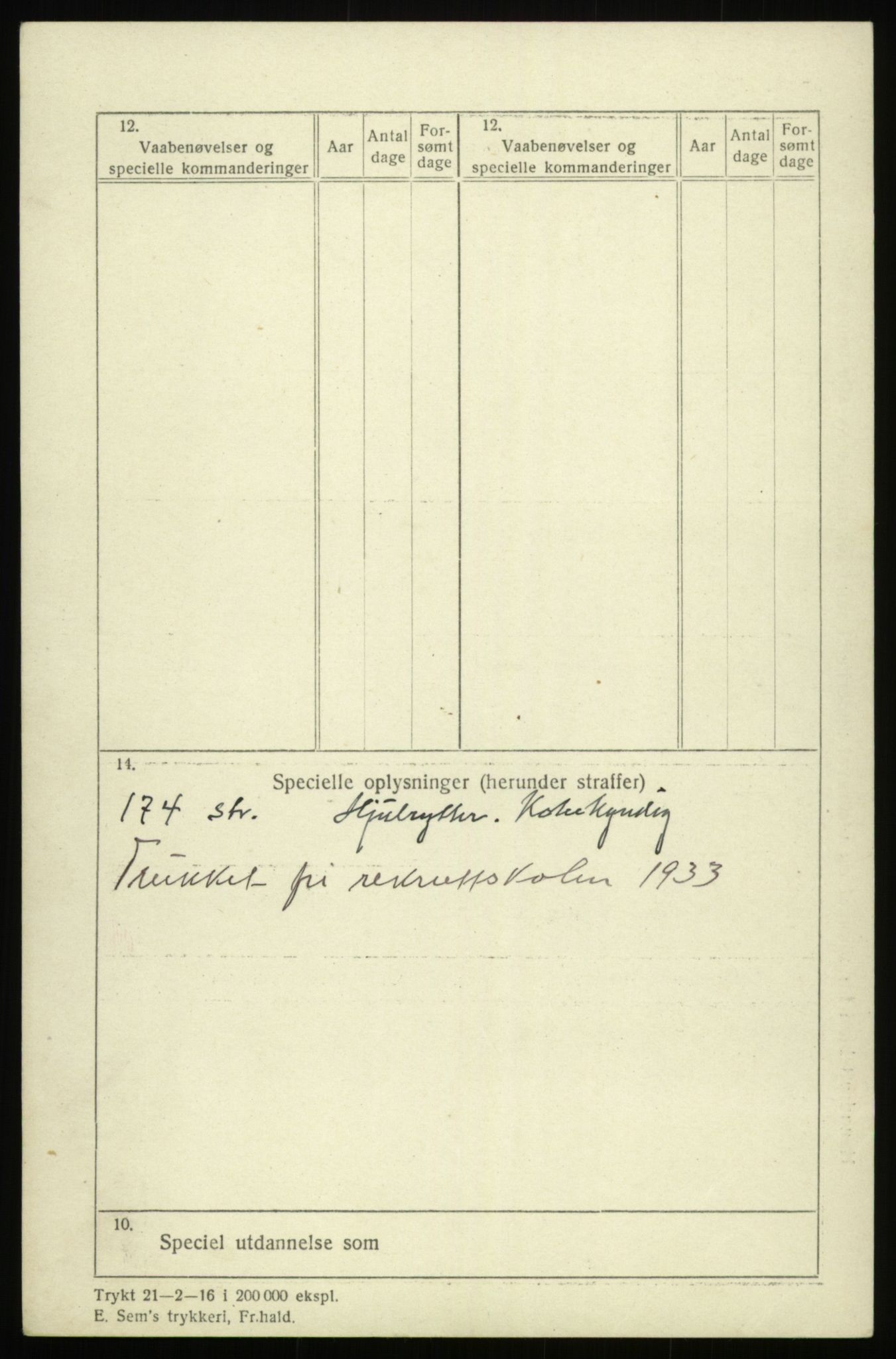 Forsvaret, Troms infanteriregiment nr. 16, AV/RA-RAFA-3146/P/Pa/L0017: Rulleblad for regimentets menige mannskaper, årsklasse 1933, 1933, p. 802