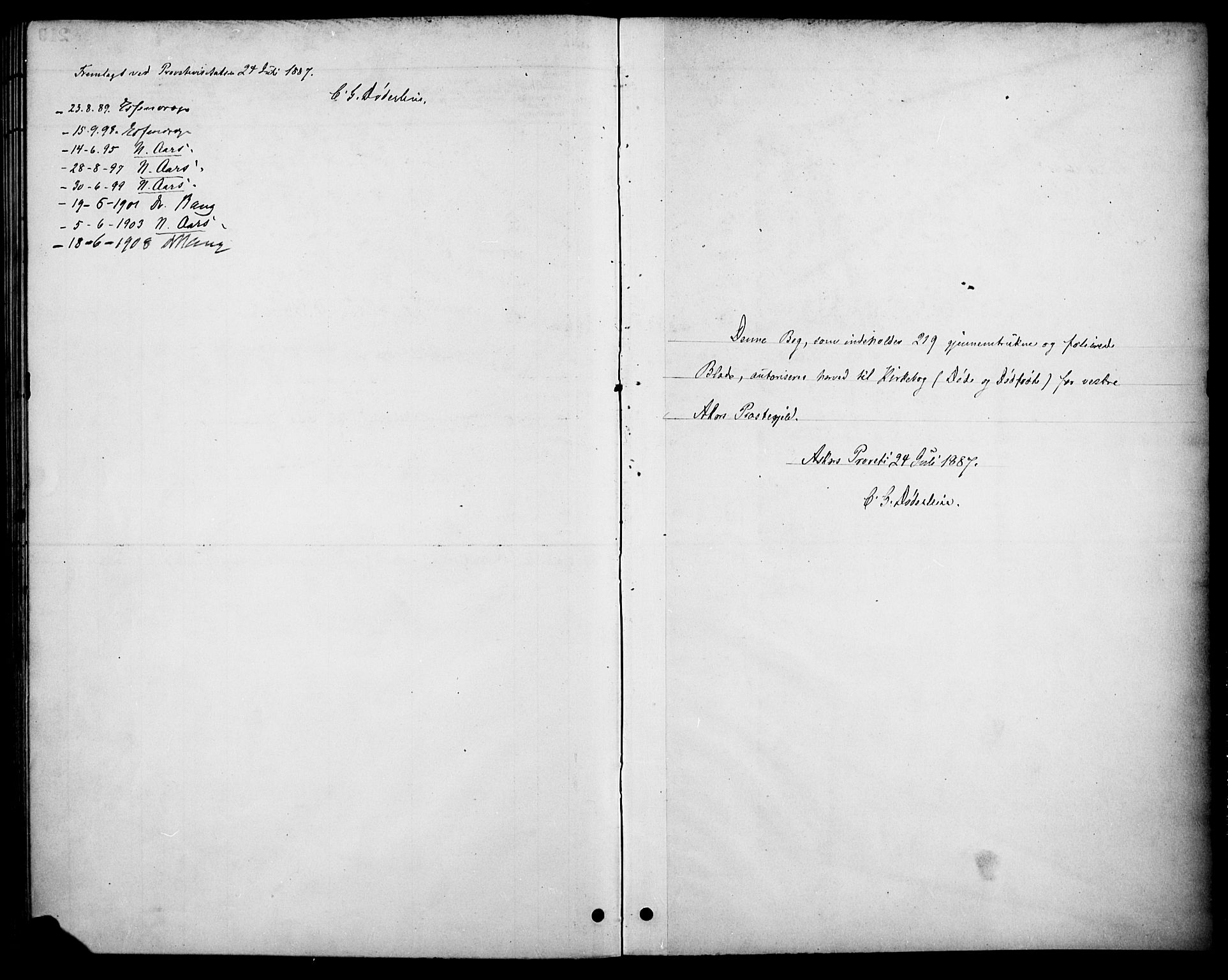 Vestre Aker prestekontor Kirkebøker, SAO/A-10025/F/Fa/L0011: Parish register (official) no. 11, 1886-1904