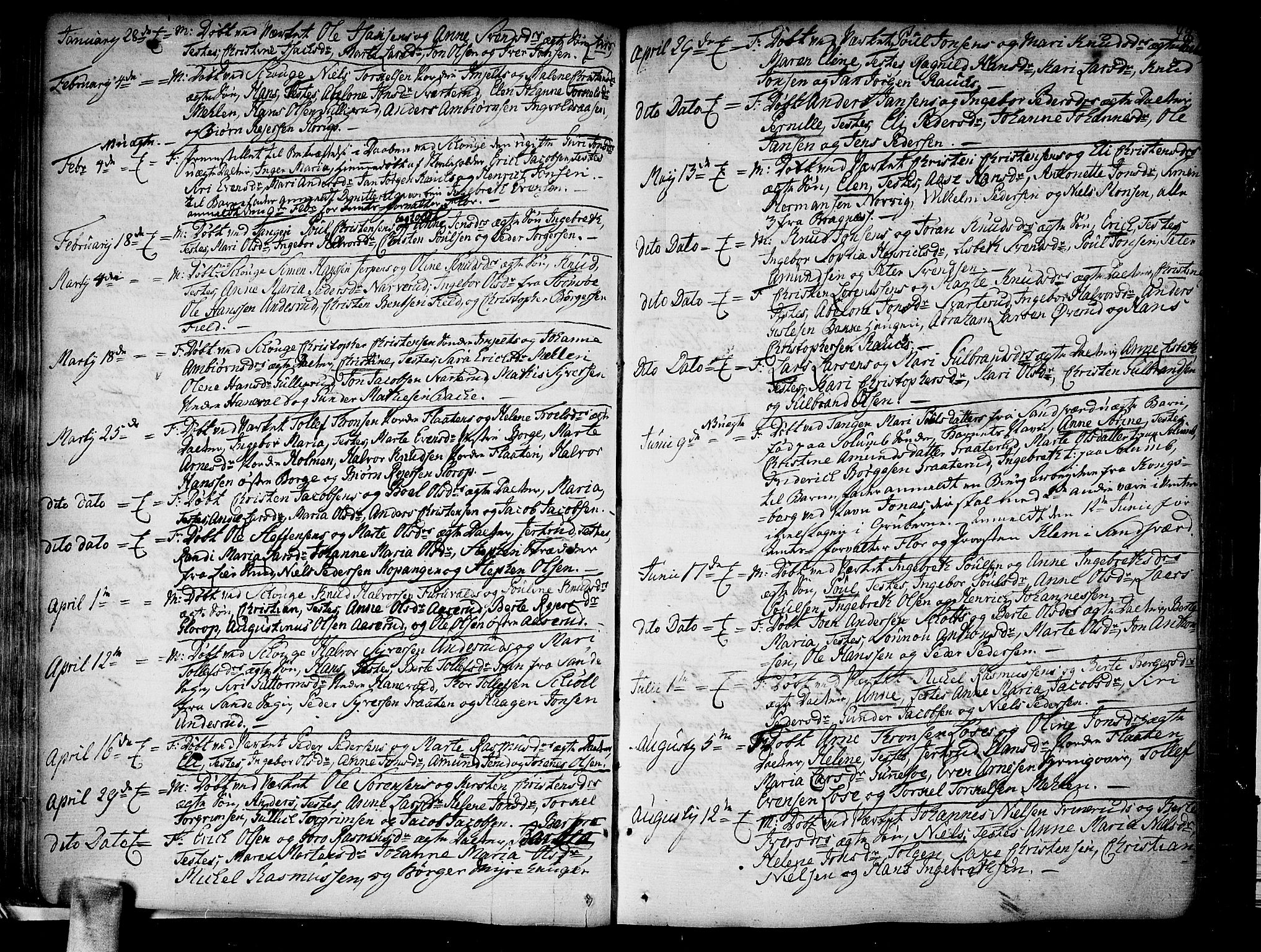 Skoger kirkebøker, AV/SAKO-A-59/F/Fa/L0001: Parish register (official) no. I 1, 1746-1814, p. 49