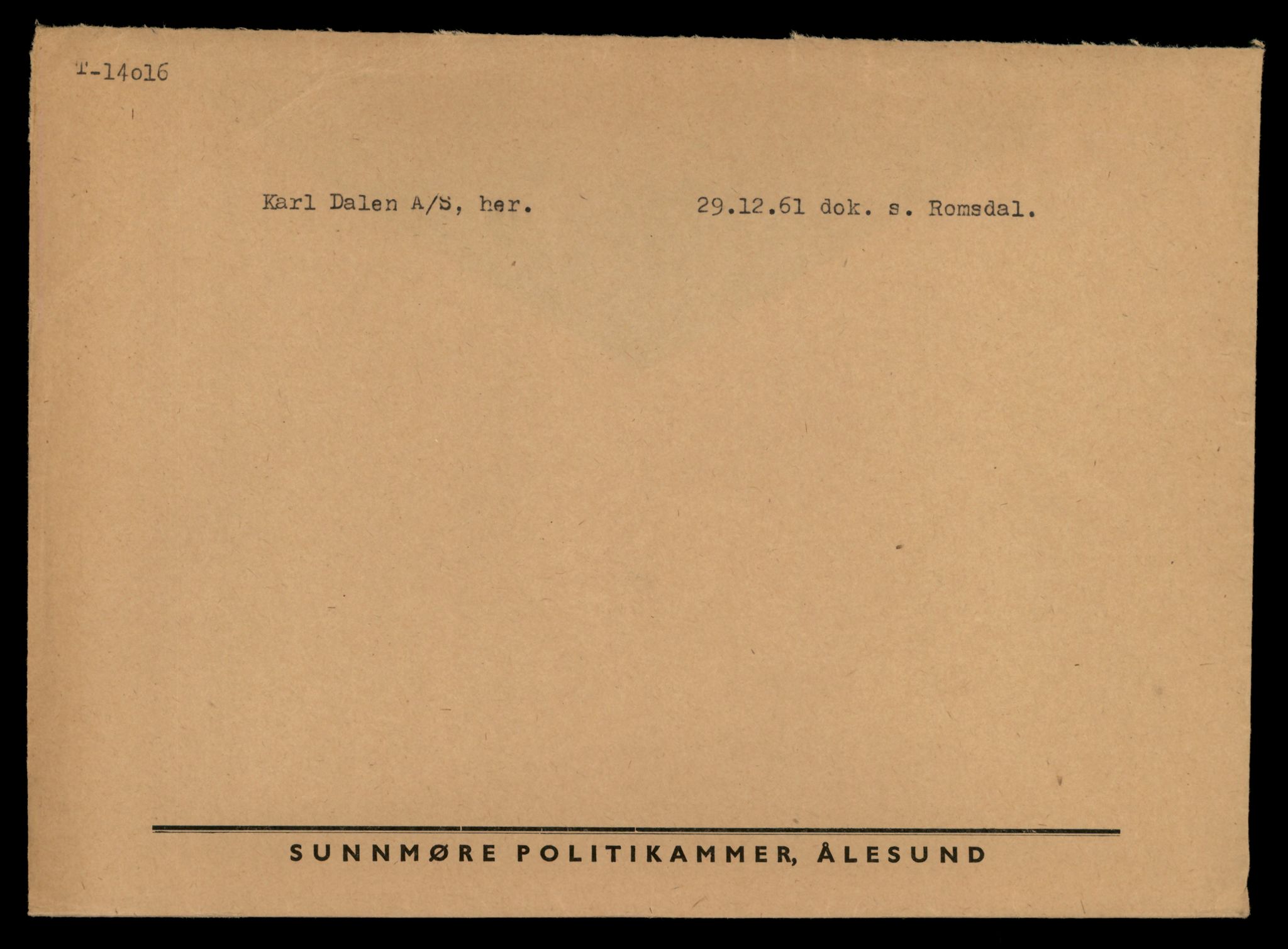 Møre og Romsdal vegkontor - Ålesund trafikkstasjon, AV/SAT-A-4099/F/Fe/L0042: Registreringskort for kjøretøy T 13906 - T 14079, 1927-1998, p. 1599