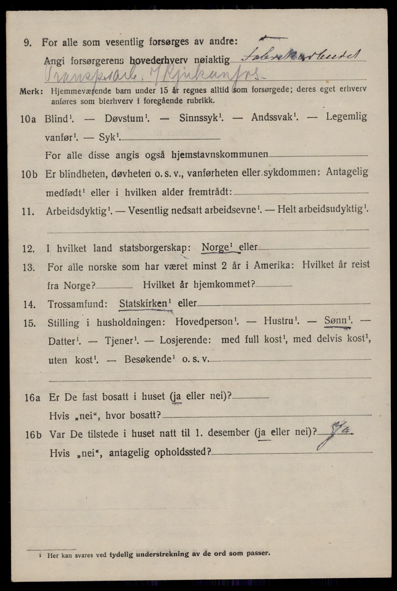 SAKO, 1920 census for Tinn, 1920, p. 8145