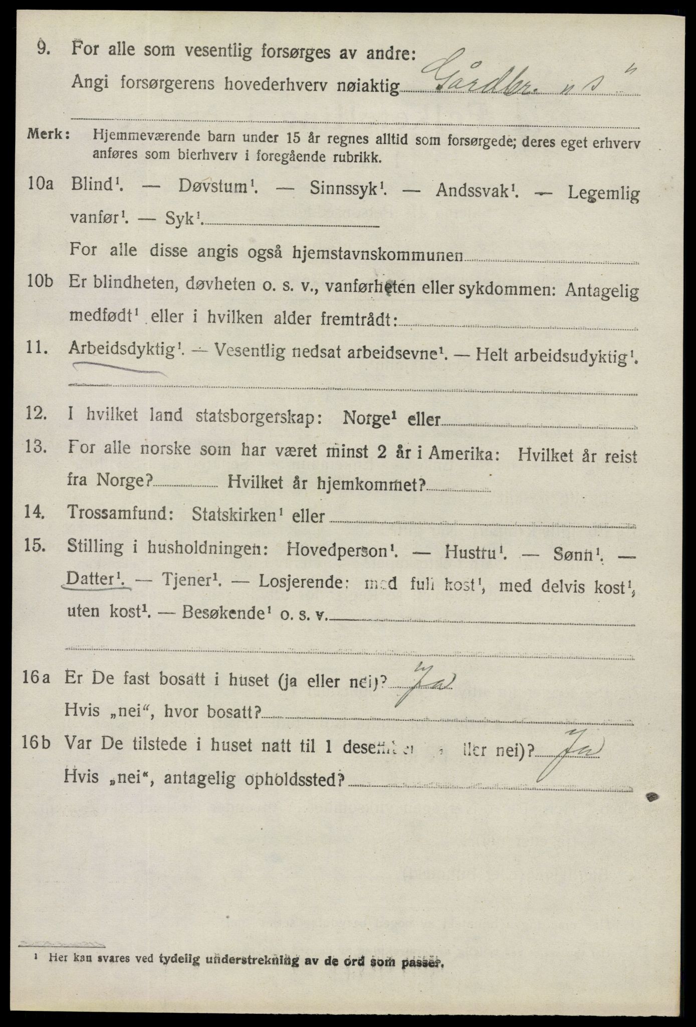 SAO, 1920 census for Trøgstad, 1920, p. 2071