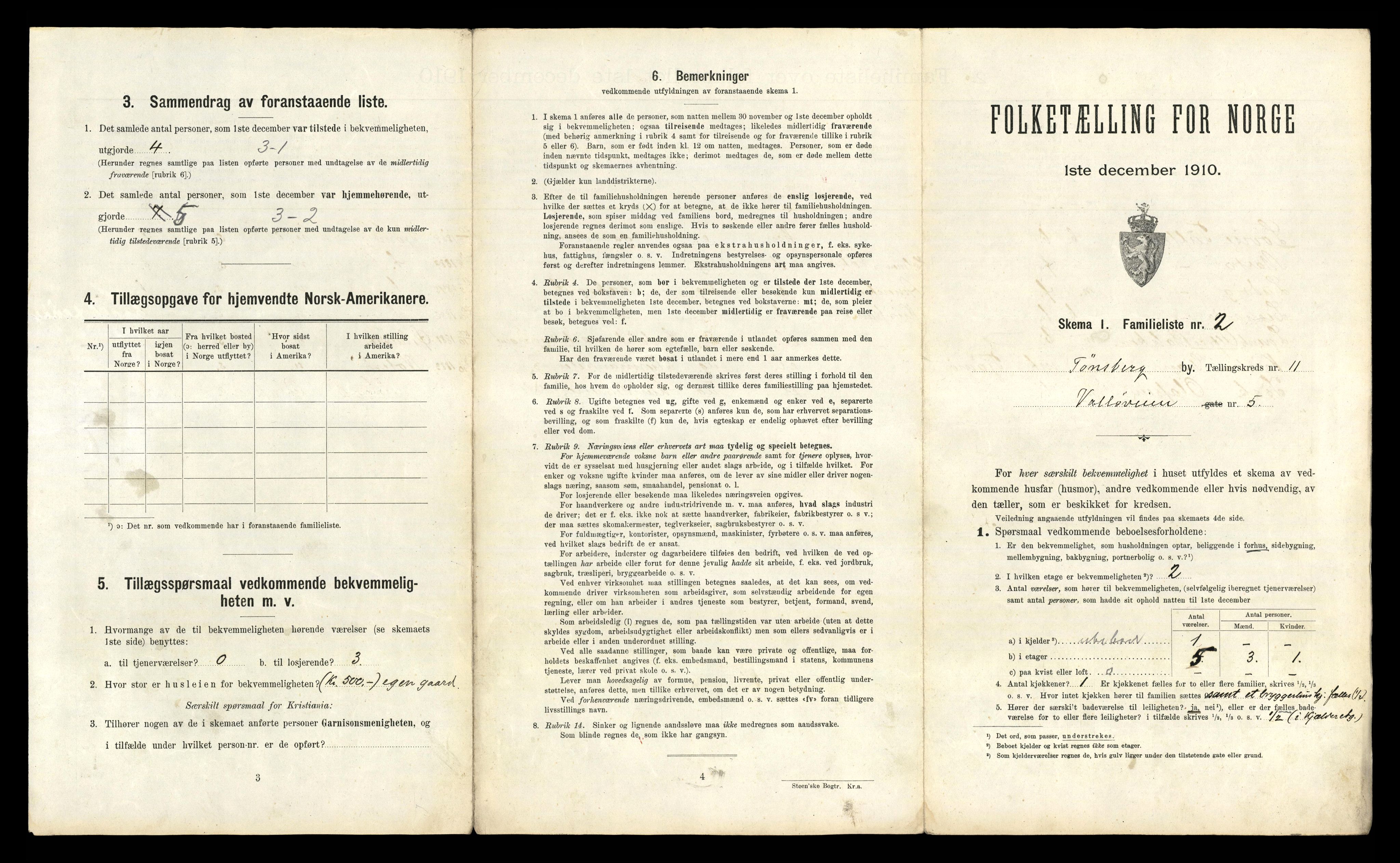 RA, 1910 census for Tønsberg, 1910, p. 4785