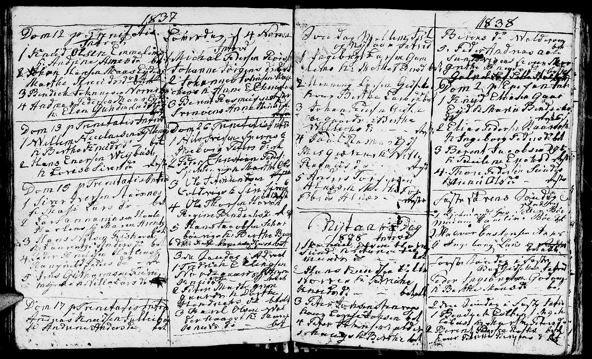 Ministerialprotokoller, klokkerbøker og fødselsregistre - Møre og Romsdal, AV/SAT-A-1454/528/L0424: Parish register (copy) no. 528C05, 1826-1847, p. 89