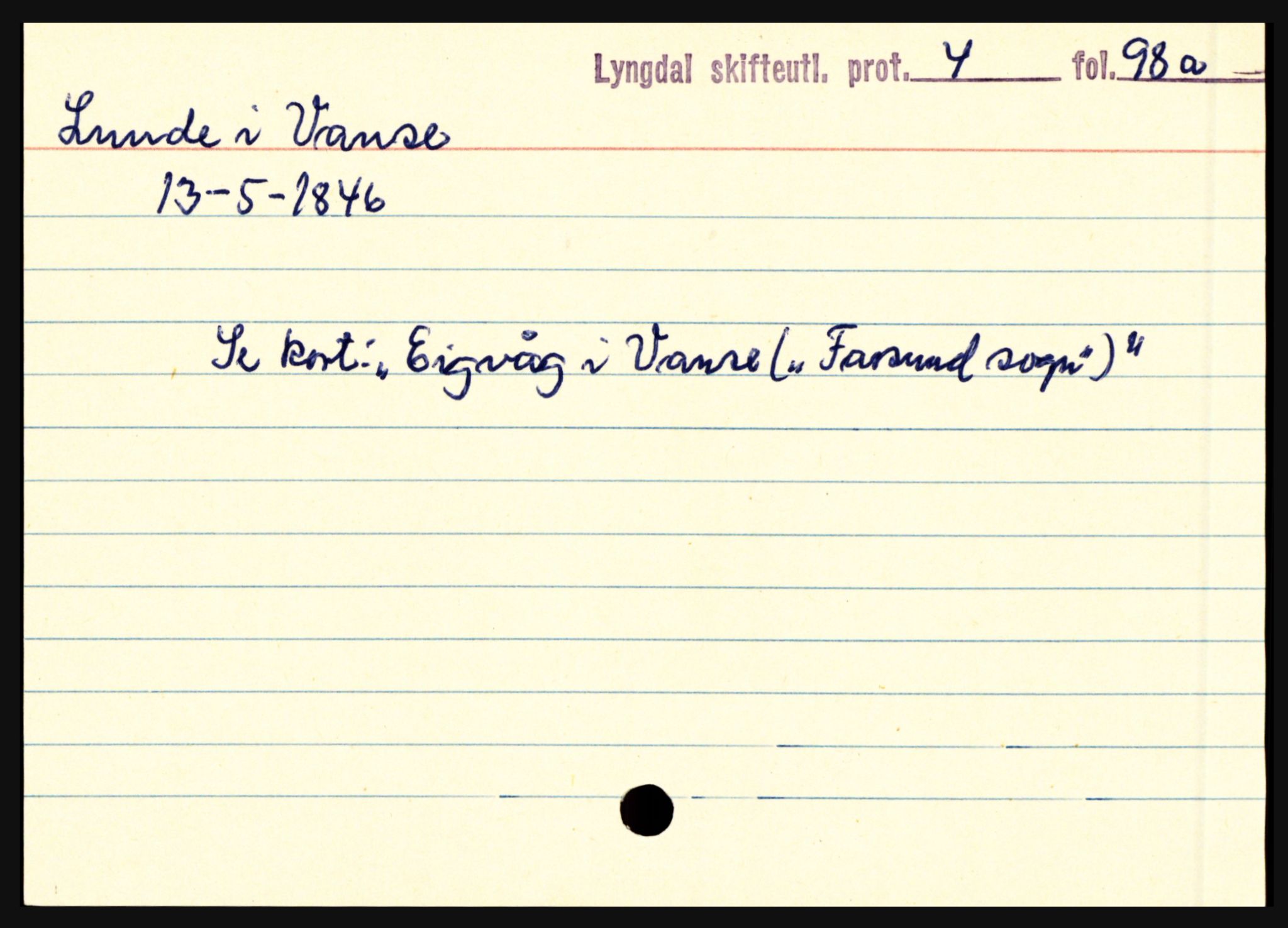 Lyngdal sorenskriveri, SAK/1221-0004/H, p. 7315