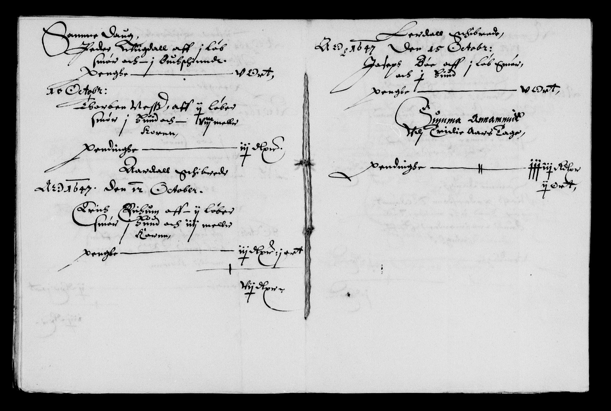 Rentekammeret inntil 1814, Reviderte regnskaper, Lensregnskaper, AV/RA-EA-5023/R/Rb/Rbt/L0104: Bergenhus len, 1646-1647