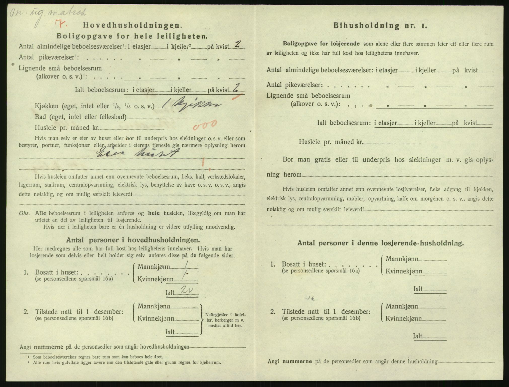 SAK, 1920 census for Risør, 1920, p. 1402