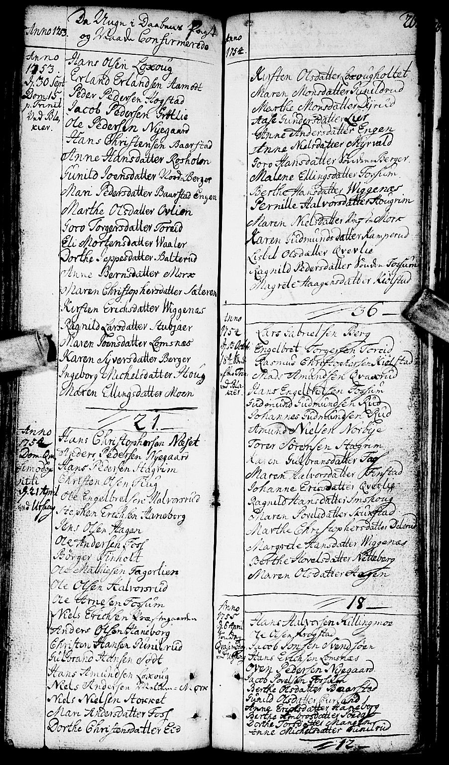 Aurskog prestekontor Kirkebøker, SAO/A-10304a/F/Fa/L0002: Parish register (official) no. I 2, 1735-1766, p. 263