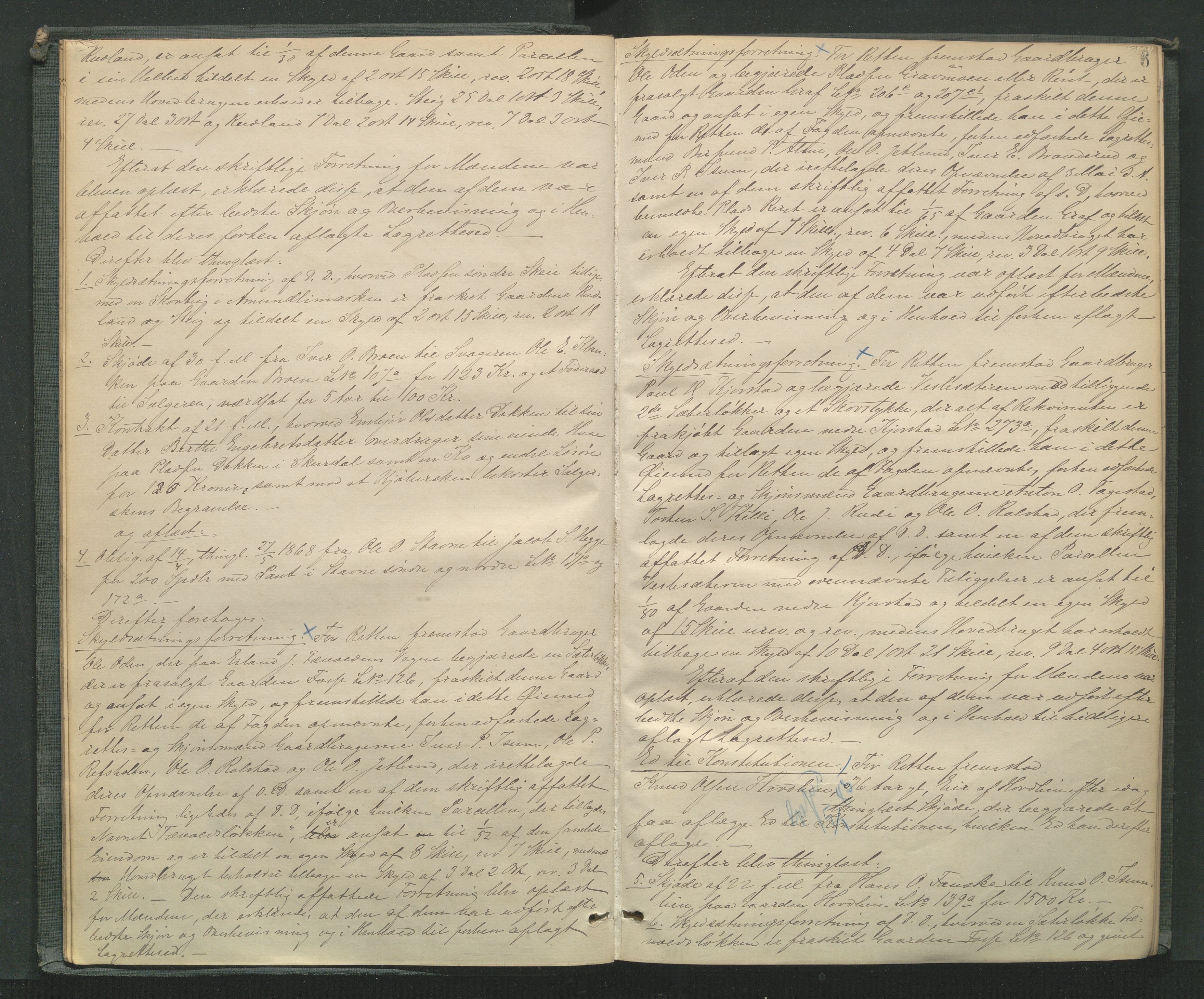 Mellom-Gudbrandsdal sorenskriveri, AV/SAH-TING-038/G/Gb/L0007: Tingbok, 1884-1888, p. 5b-6a