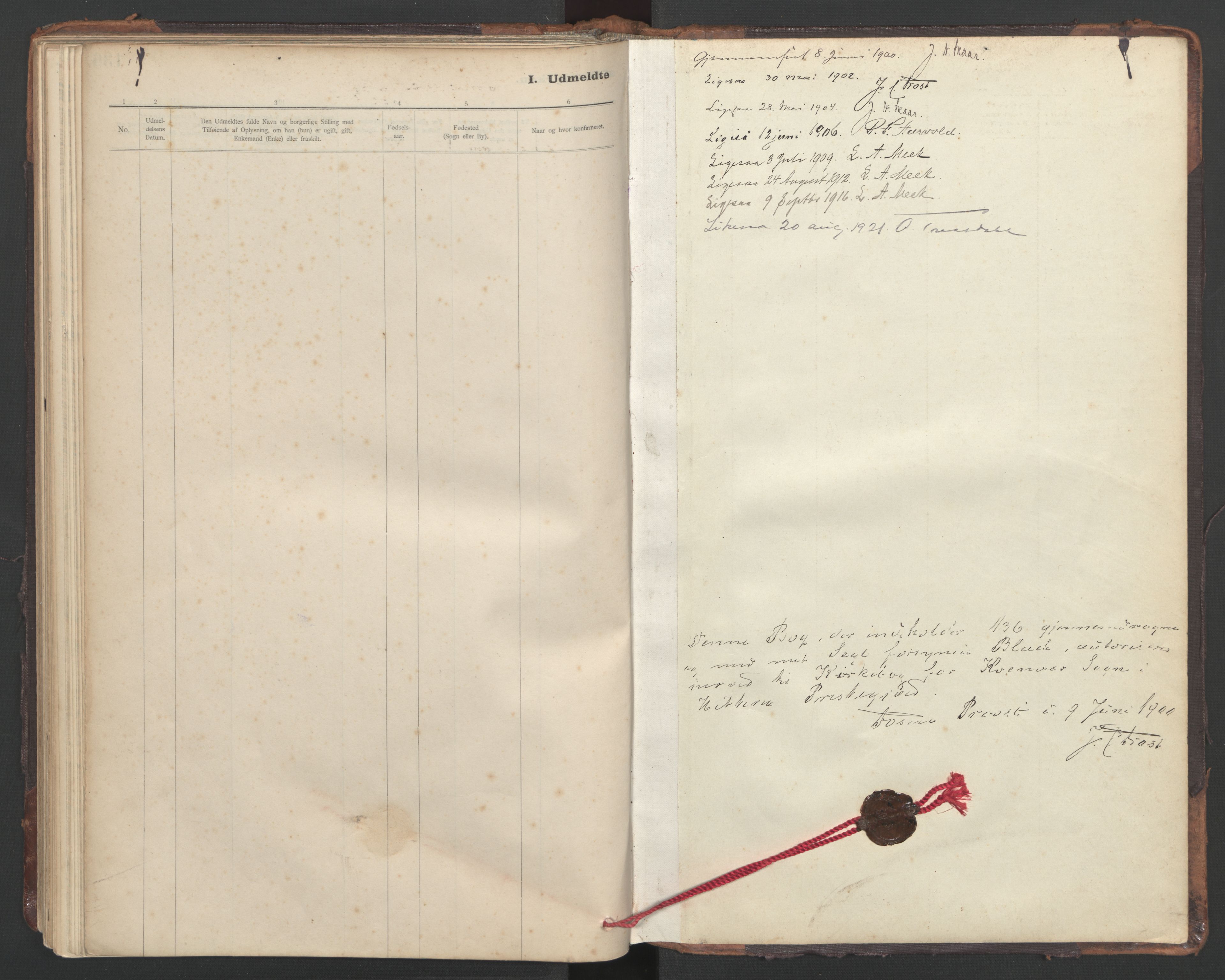 Ministerialprotokoller, klokkerbøker og fødselsregistre - Sør-Trøndelag, AV/SAT-A-1456/635/L0552: Parish register (official) no. 635A02, 1899-1919