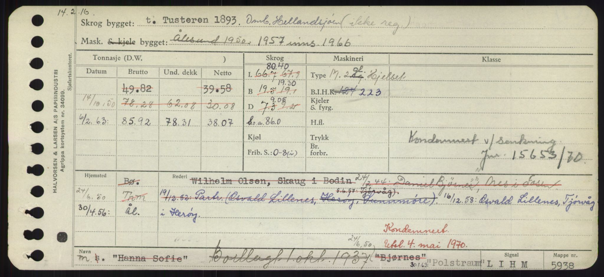 Sjøfartsdirektoratet med forløpere, Skipsmålingen, AV/RA-S-1627/H/Hd/L0029: Fartøy, P, p. 433