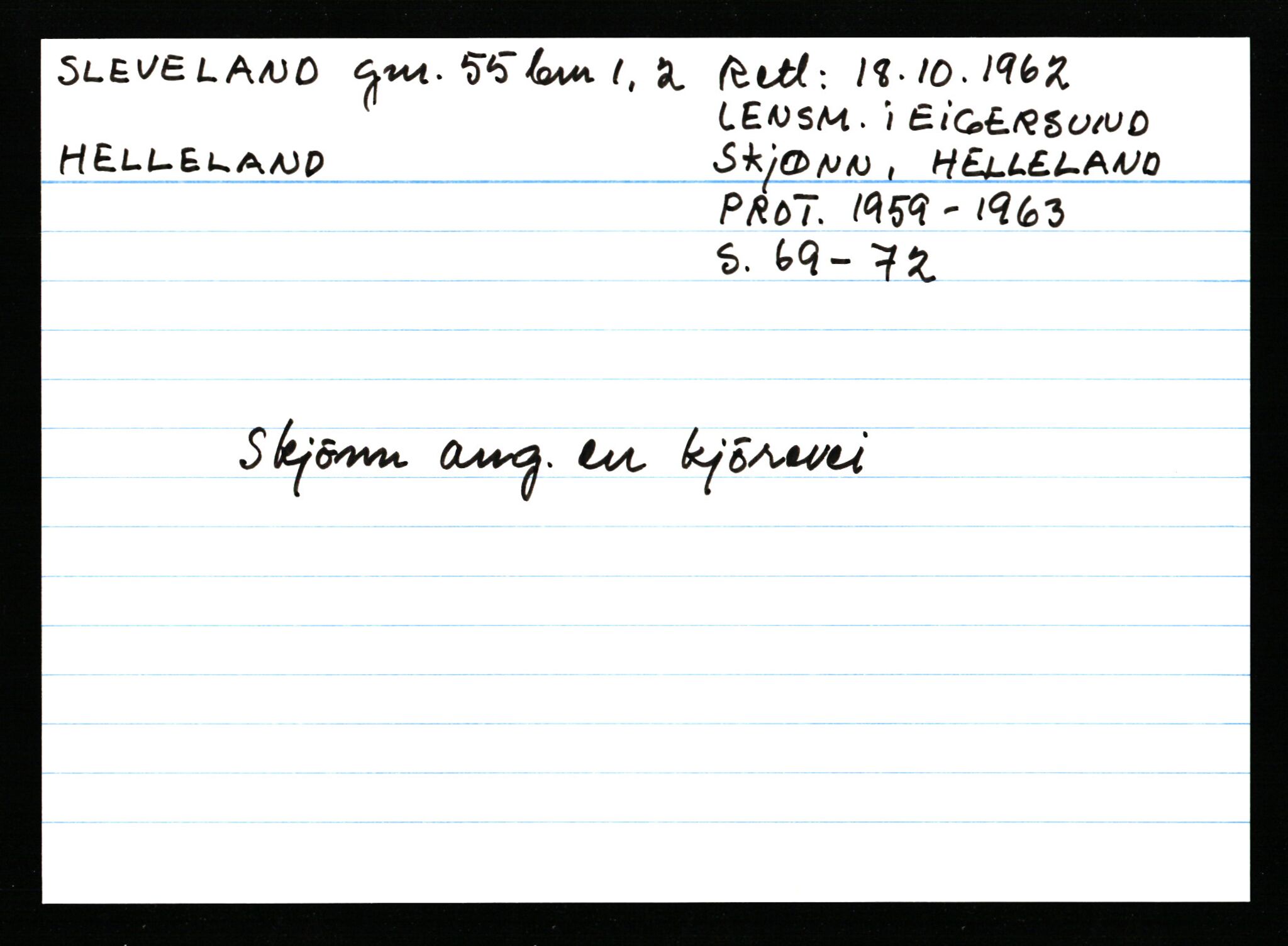 Statsarkivet i Stavanger, AV/SAST-A-101971/03/Y/Ym/L0053: Åstedskort sortert etter gårdsnavn: Skudeneshavn - Solbjør, 1600-1950, p. 386