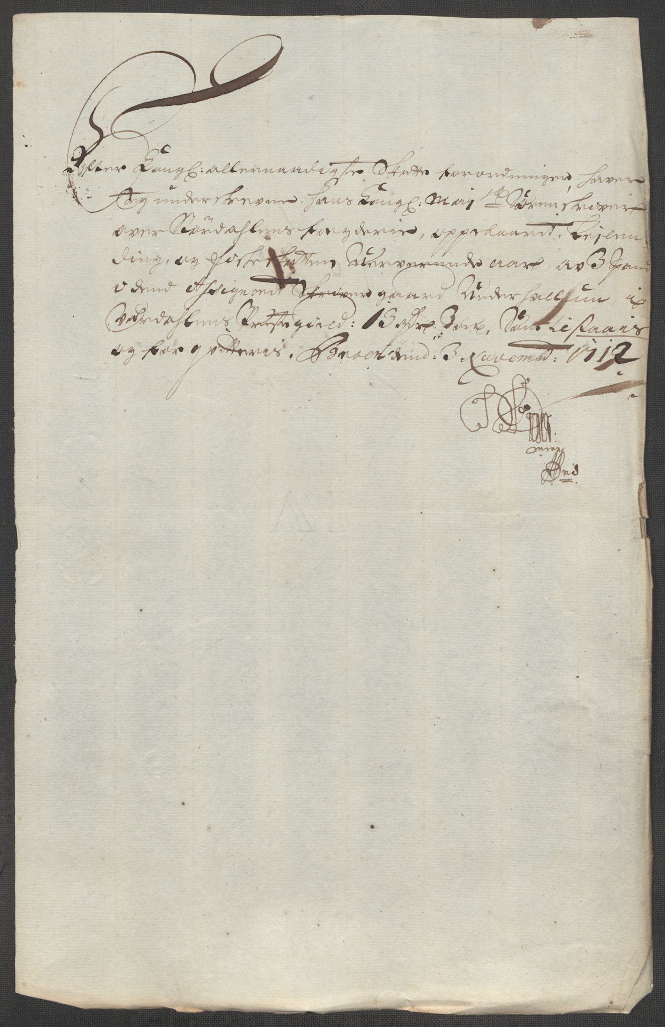 Rentekammeret inntil 1814, Reviderte regnskaper, Fogderegnskap, AV/RA-EA-4092/R62/L4202: Fogderegnskap Stjørdal og Verdal, 1712, p. 278