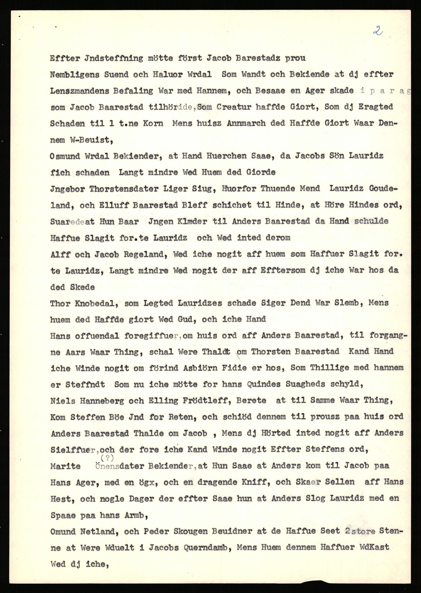 Statsarkivet i Stavanger, AV/SAST-A-101971/03/Y/Yj/L0006: Avskrifter sortert etter gårdsnavn: Bakke - Baustad, 1750-1930, p. 318