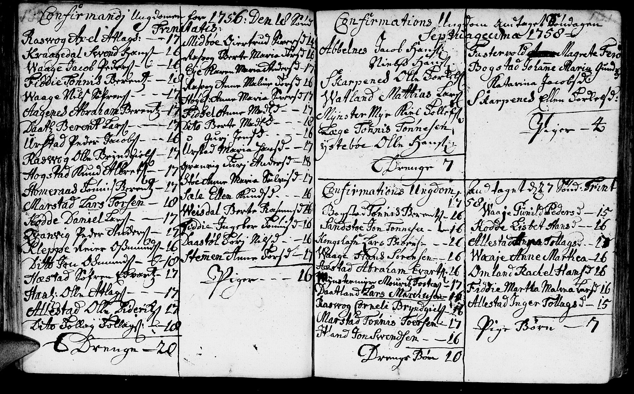 Flekkefjord sokneprestkontor, SAK/1111-0012/F/Fa/Fab/L0001: Parish register (official) no. A 1, 1750-1780, p. 130-131
