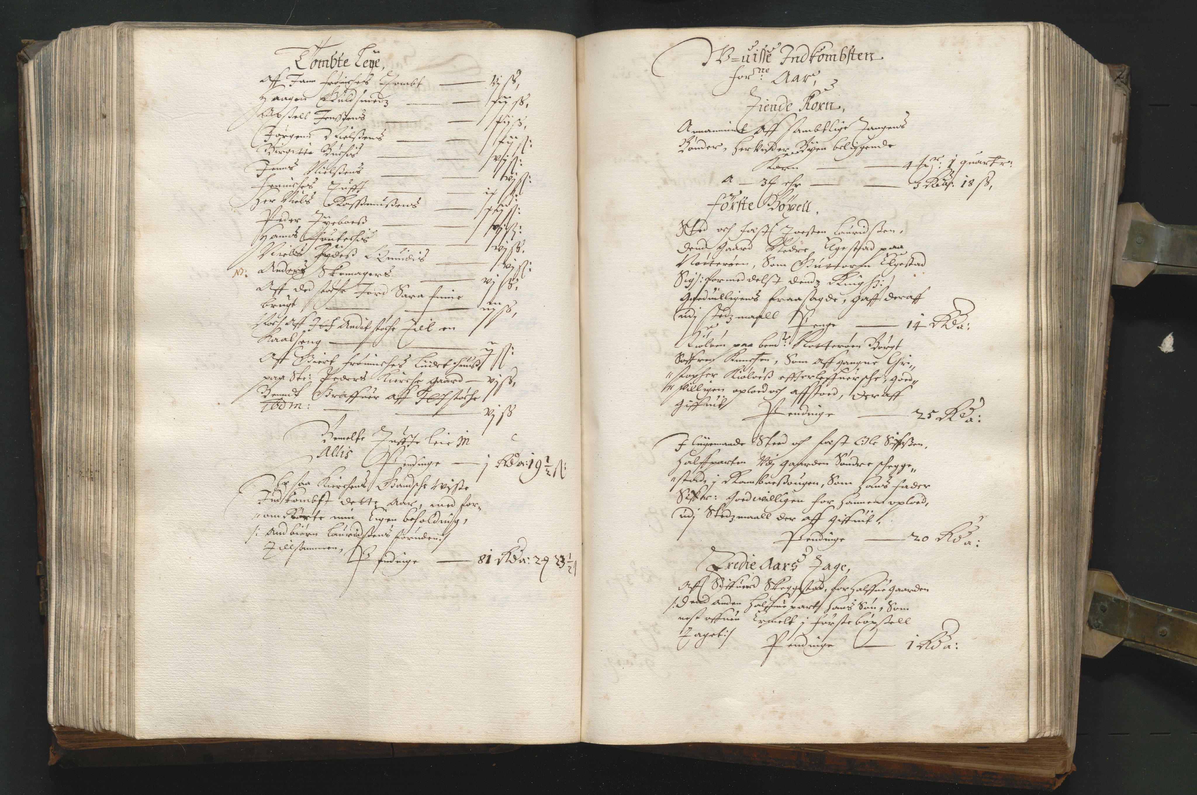 Tønsberg sokneprestkontor, AV/SAKO-A-329/R/Ra/L0001a: Kirkeregnskap. 1a, 1637-1693