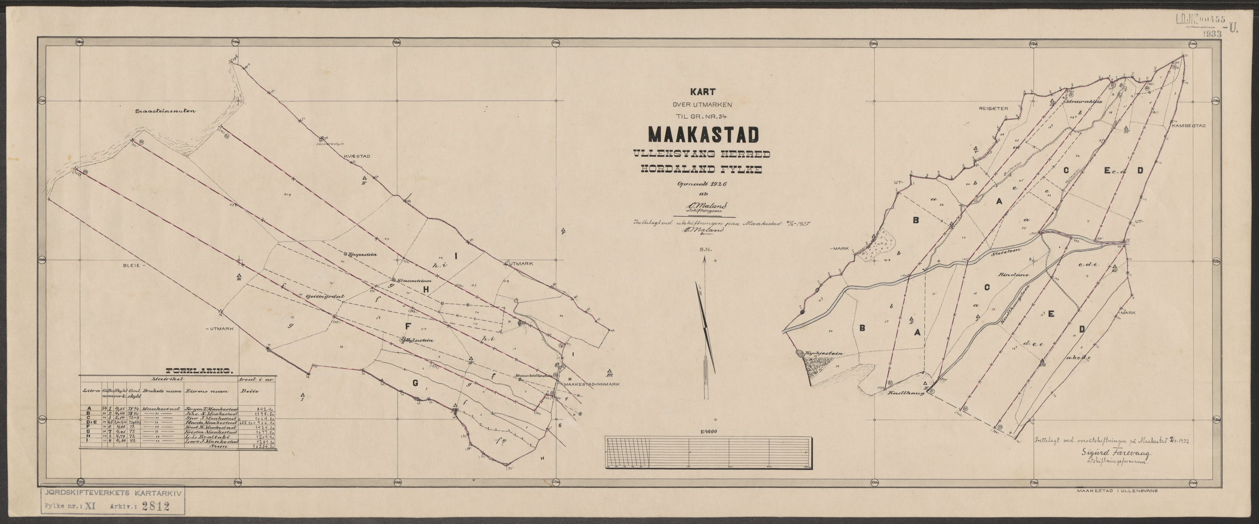 Jordskifteverkets kartarkiv, RA/S-3929/T, 1859-1988, p. 3169