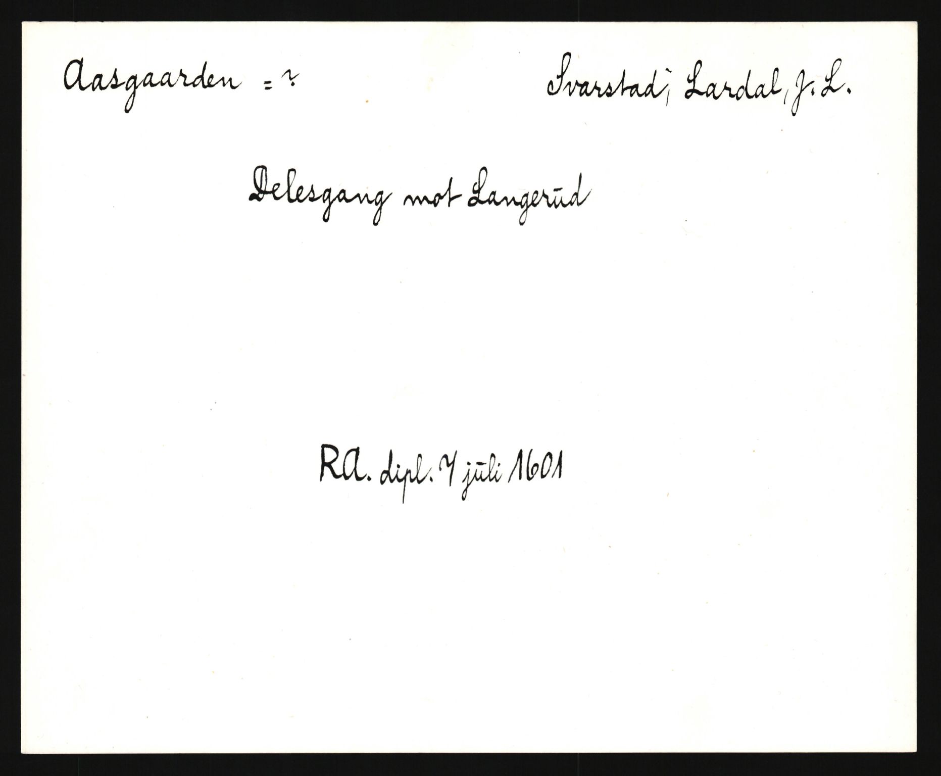 Riksarkivets diplomsamling, AV/RA-EA-5965/F35/F35e/L0019: Registreringssedler Vestfold 2, 1400-1700, p. 553