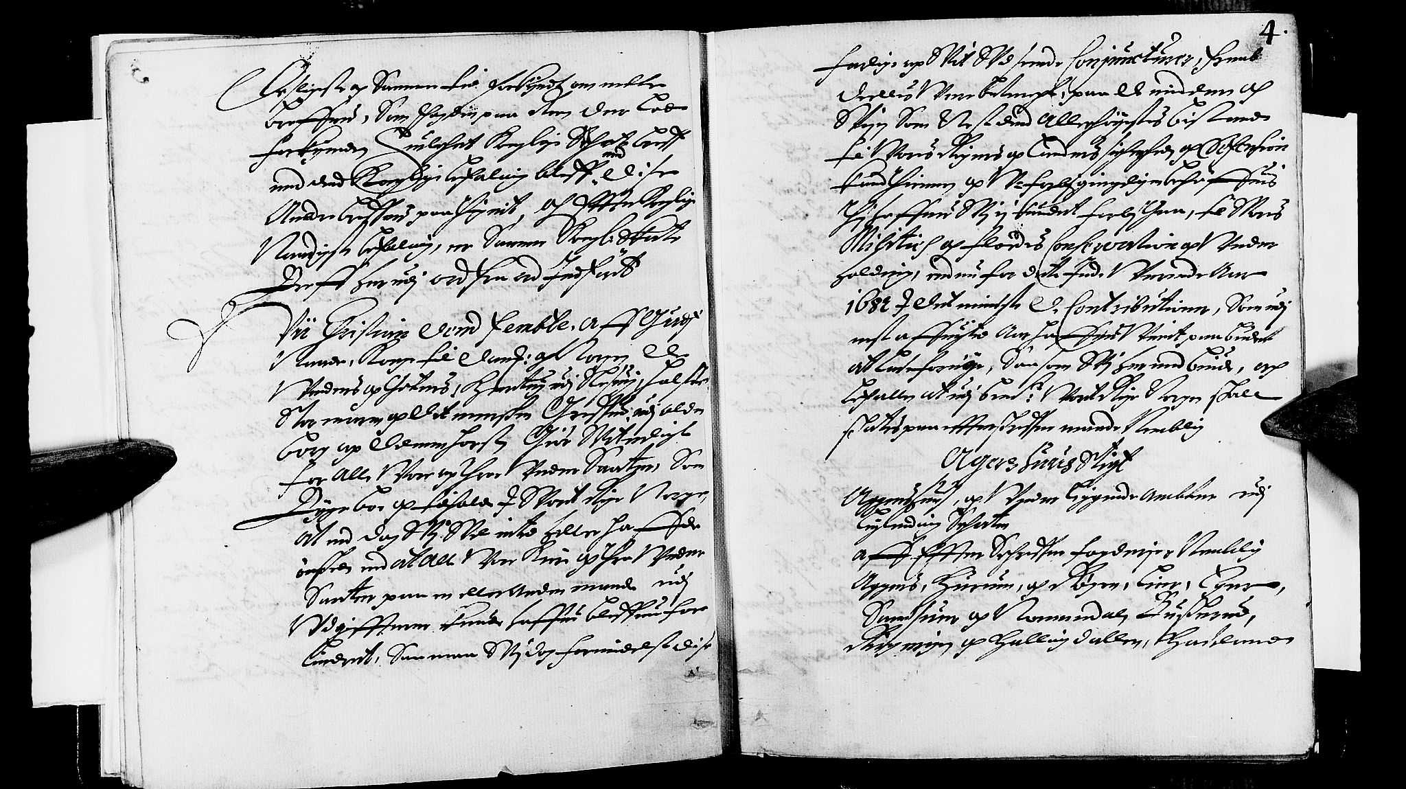 Jæren og Dalane sorenskriveri, AV/SAST-A-100306/3/30/30BA/L0039: TINGBOK, 1682, p. 3b-4a