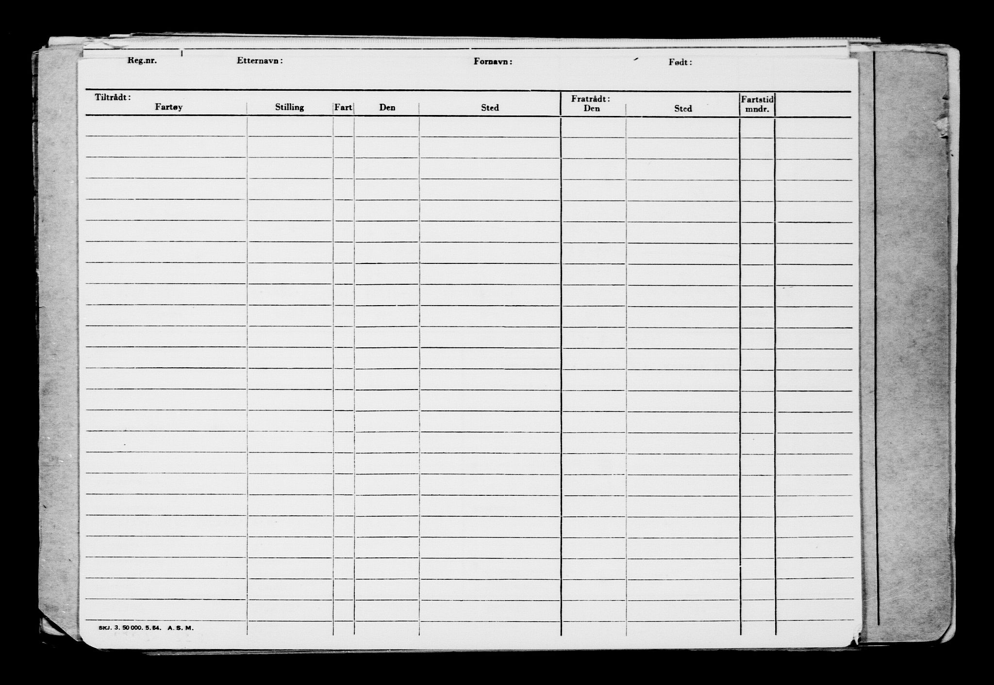 Direktoratet for sjømenn, AV/RA-S-3545/G/Gb/L0069: Hovedkort, 1907, p. 450