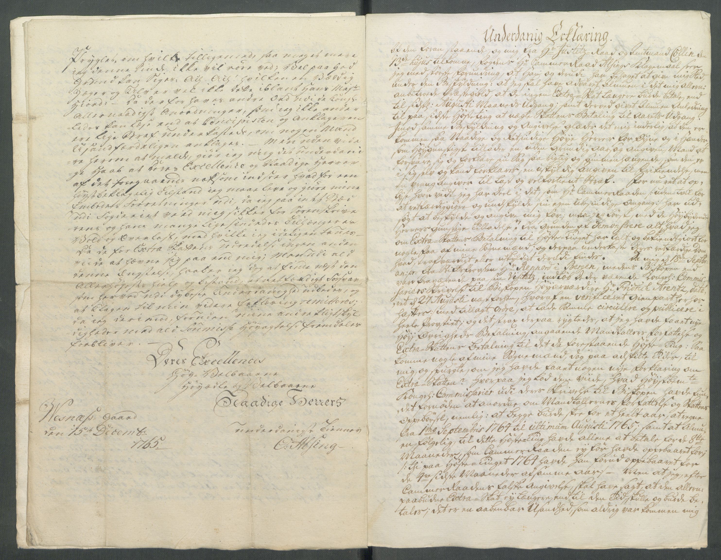 Rentekammeret inntil 1814, Realistisk ordnet avdeling, AV/RA-EA-4070/Od/L0002: [Æ3]: Dokumenter om almuens motstand mot ekstraskatten 1762-1772 i Bergen stift og Ryfylke, 1762-1772, p. 27