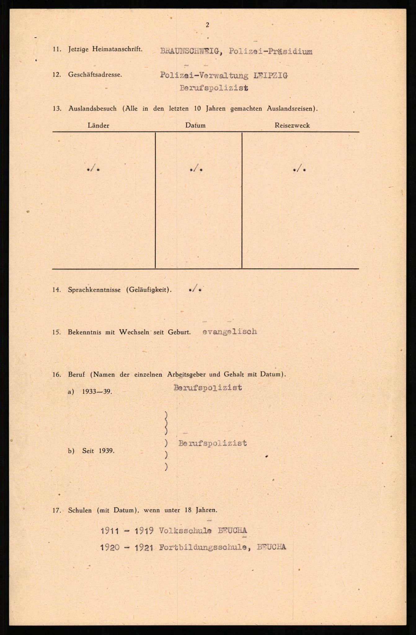 Forsvaret, Forsvarets overkommando II, AV/RA-RAFA-3915/D/Db/L0023: CI Questionaires. Tyske okkupasjonsstyrker i Norge. Tyskere., 1945-1946, p. 213