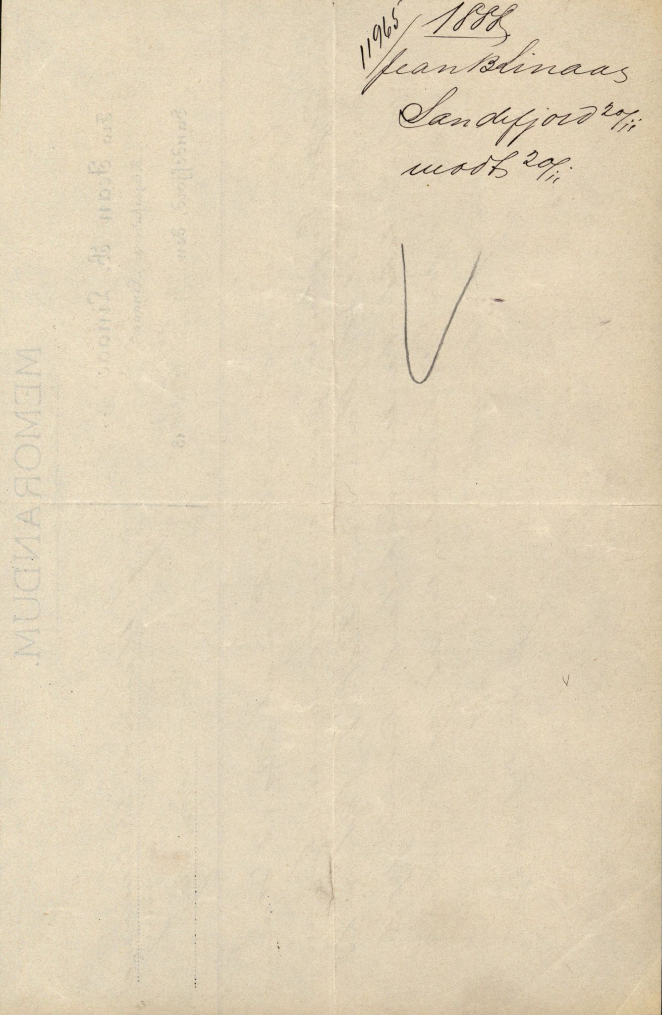 Pa 63 - Østlandske skibsassuranceforening, VEMU/A-1079/G/Ga/L0021/0009: Havaridokumenter / Anne, Elizabeth, Asker, Avenir, Bernadotte, 1888, p. 19