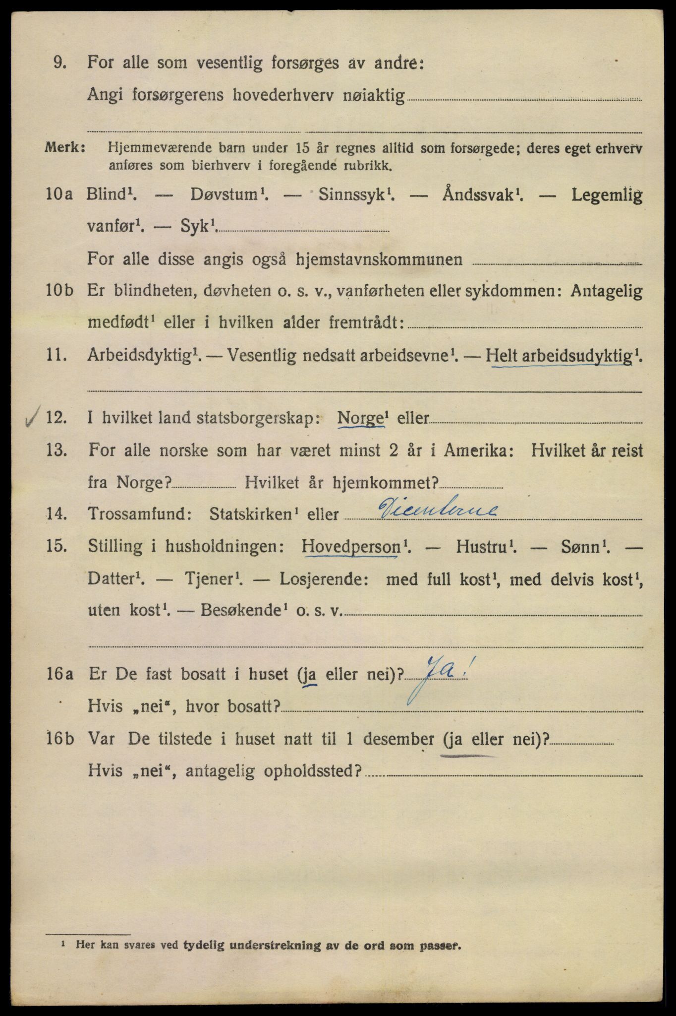 SAO, 1920 census for Kristiania, 1920, p. 333402