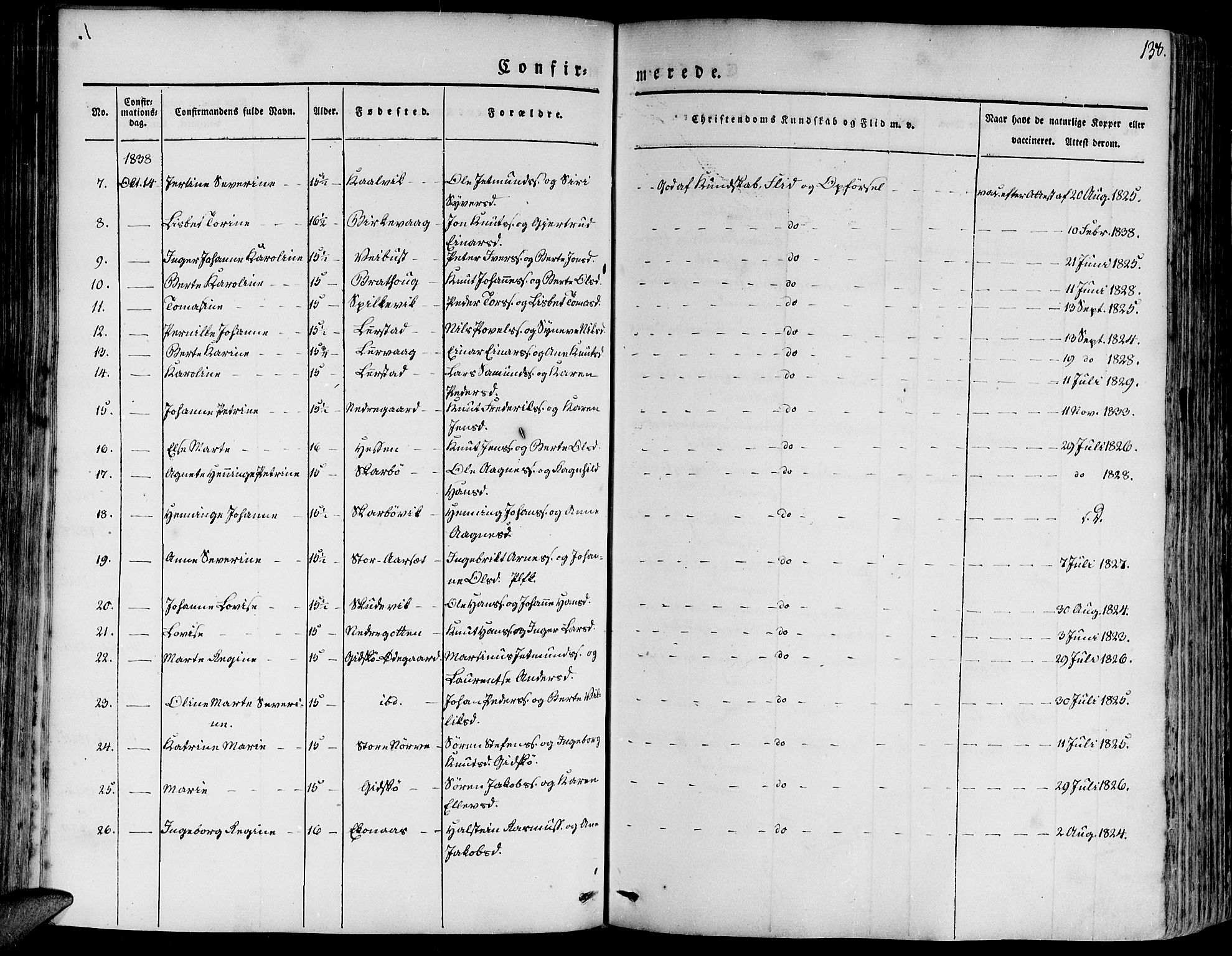 Ministerialprotokoller, klokkerbøker og fødselsregistre - Møre og Romsdal, AV/SAT-A-1454/528/L0395: Parish register (official) no. 528A06, 1828-1839, p. 139