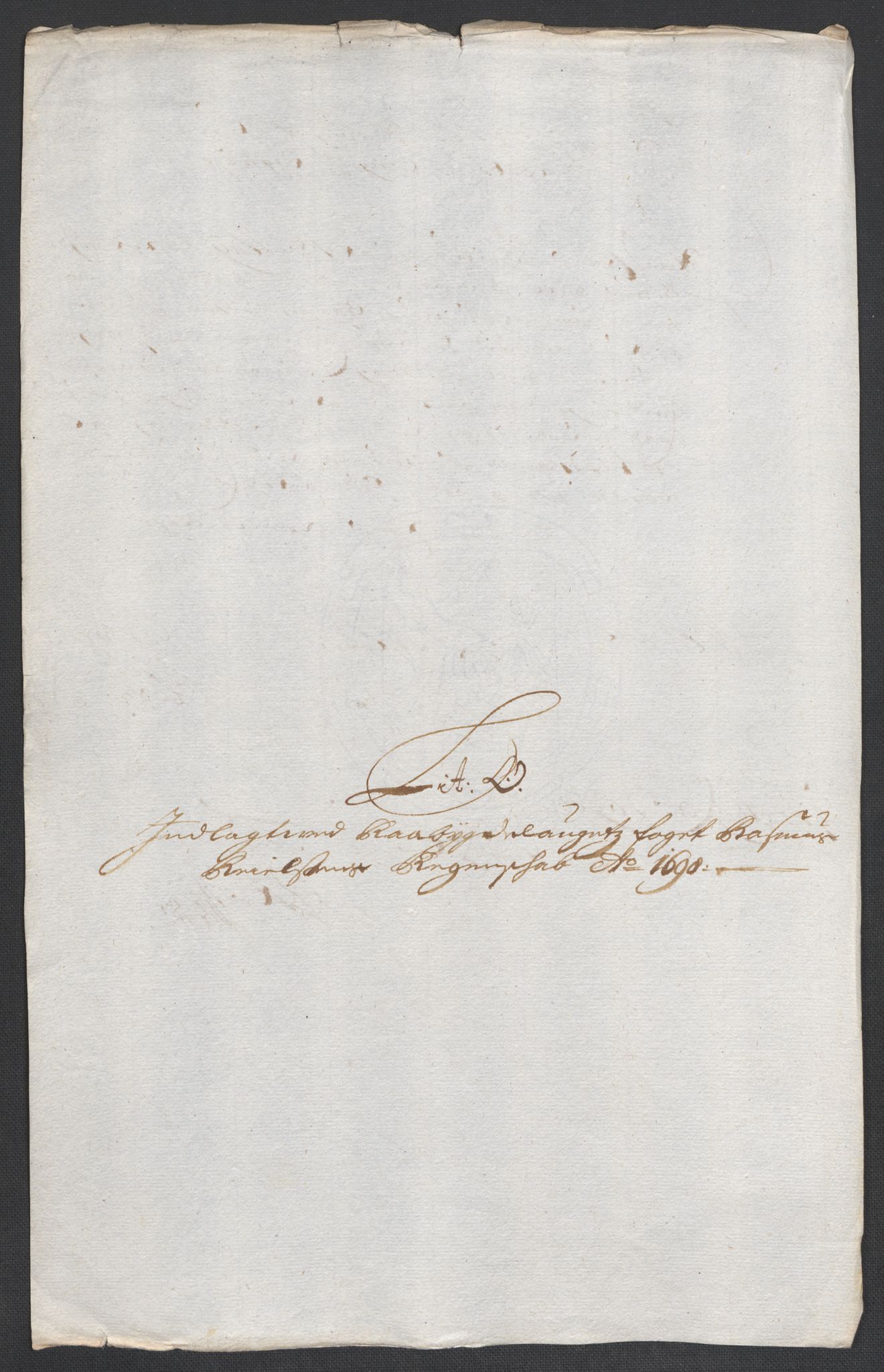 Rentekammeret inntil 1814, Reviderte regnskaper, Fogderegnskap, AV/RA-EA-4092/R40/L2445: Fogderegnskap Råbyggelag, 1697-1699, p. 168