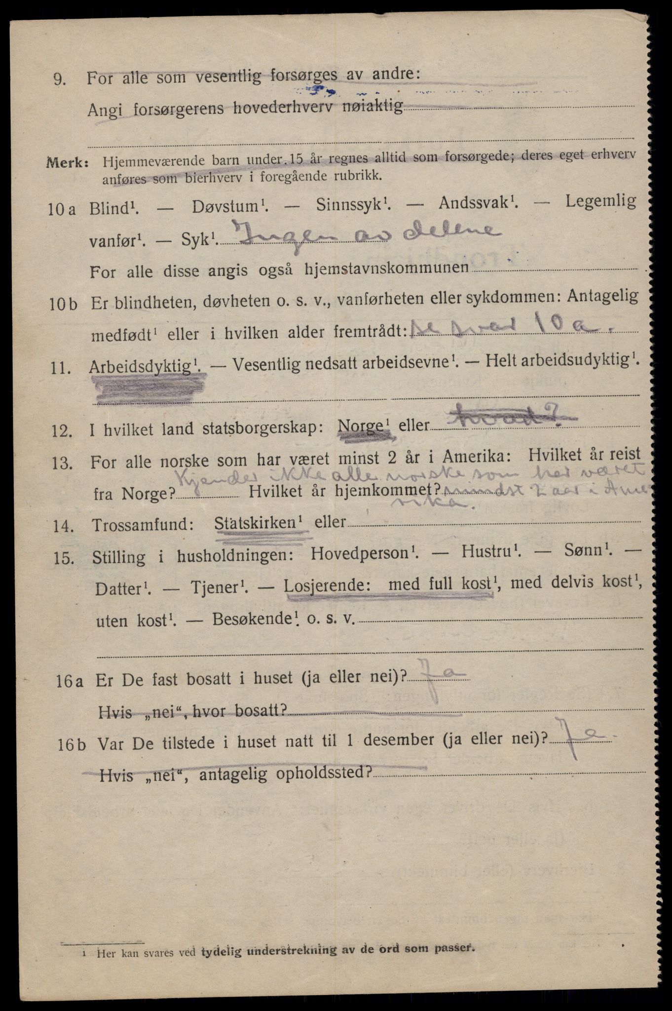 SAT, 1920 census for Trondheim, 1920, p. 71385