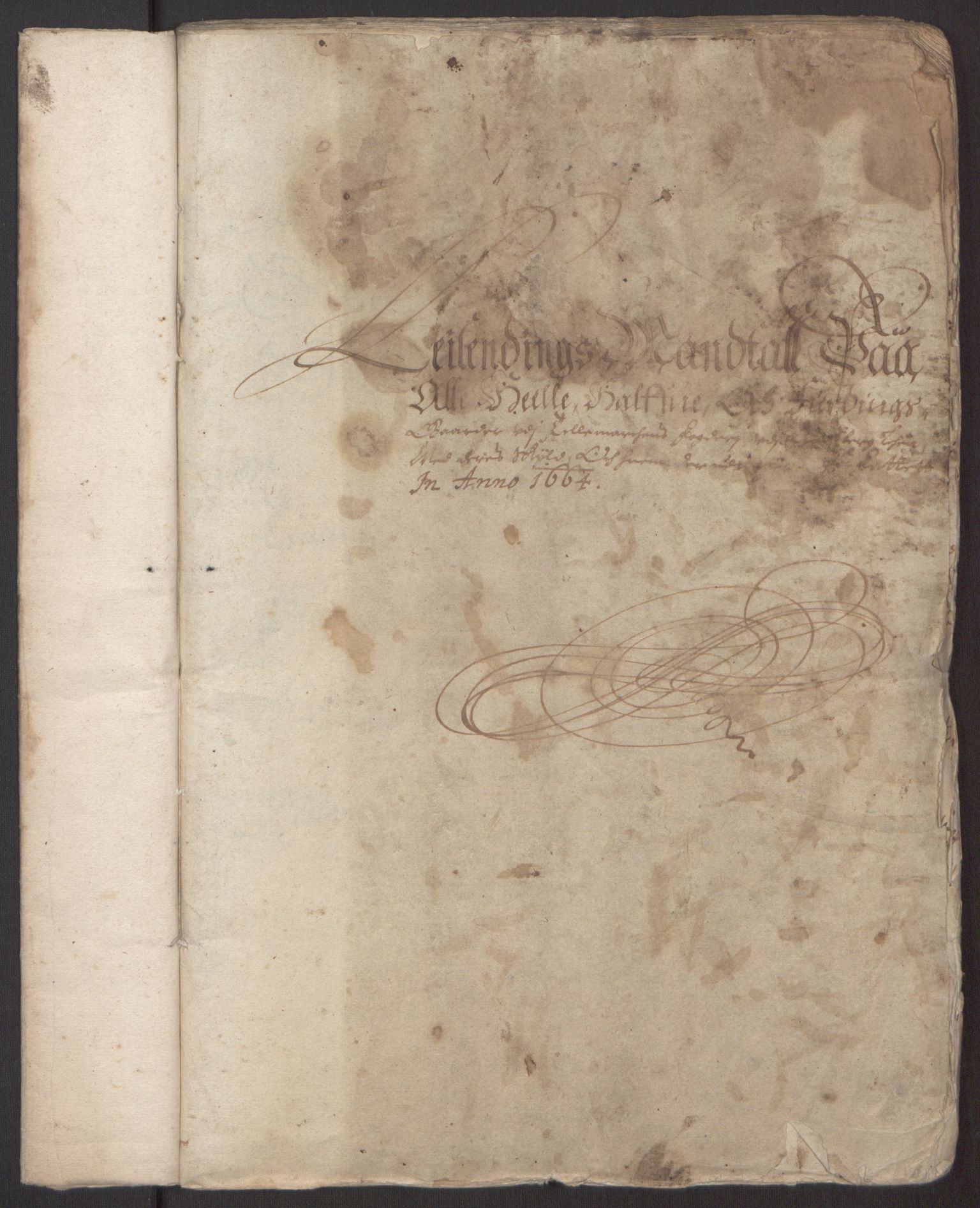 Rentekammeret inntil 1814, Reviderte regnskaper, Fogderegnskap, RA/EA-4092/R35/L2055: Fogderegnskap Øvre og Nedre Telemark, 1664, p. 212