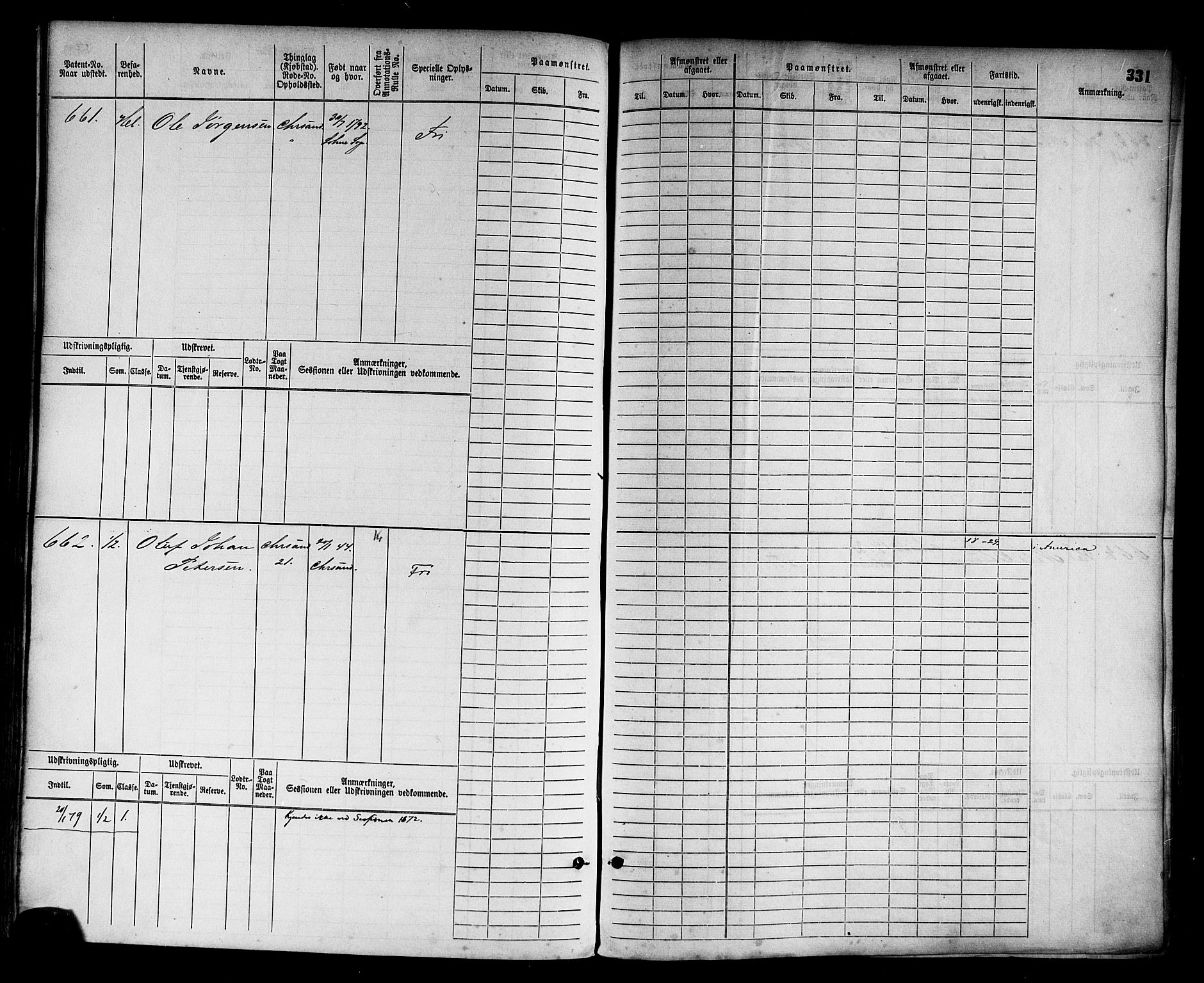 Kristiansand mønstringskrets, AV/SAK-2031-0015/F/Fb/L0003: Hovedrulle nr 1-762, I-10, 1860-1911, p. 347