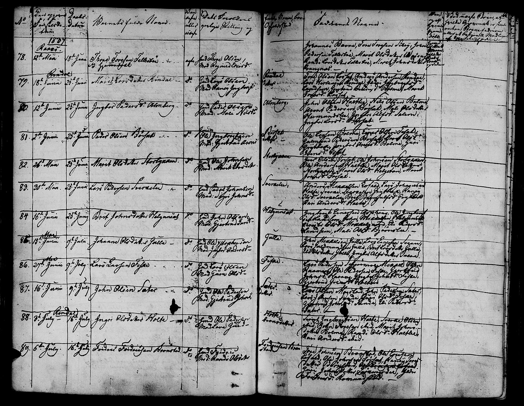 Ministerialprotokoller, klokkerbøker og fødselsregistre - Møre og Romsdal, AV/SAT-A-1454/595/L1042: Parish register (official) no. 595A04, 1829-1843, p. 66