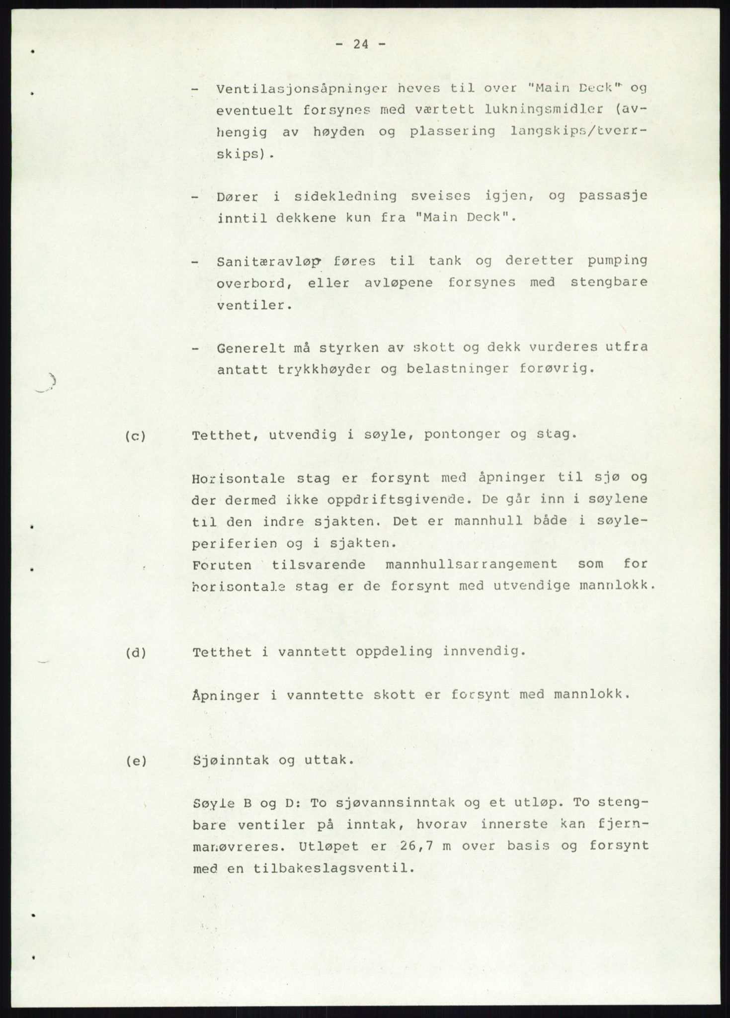 Justisdepartementet, Granskningskommisjonen ved Alexander Kielland-ulykken 27.3.1980, AV/RA-S-1165/D/L0019: S Værforhold (Doku.liste + S1-S5 av 5)/ T (T1-T2)/ U Stabilitet (Doku.liste + U1-U5 av 5), 1980-1981, p. 839