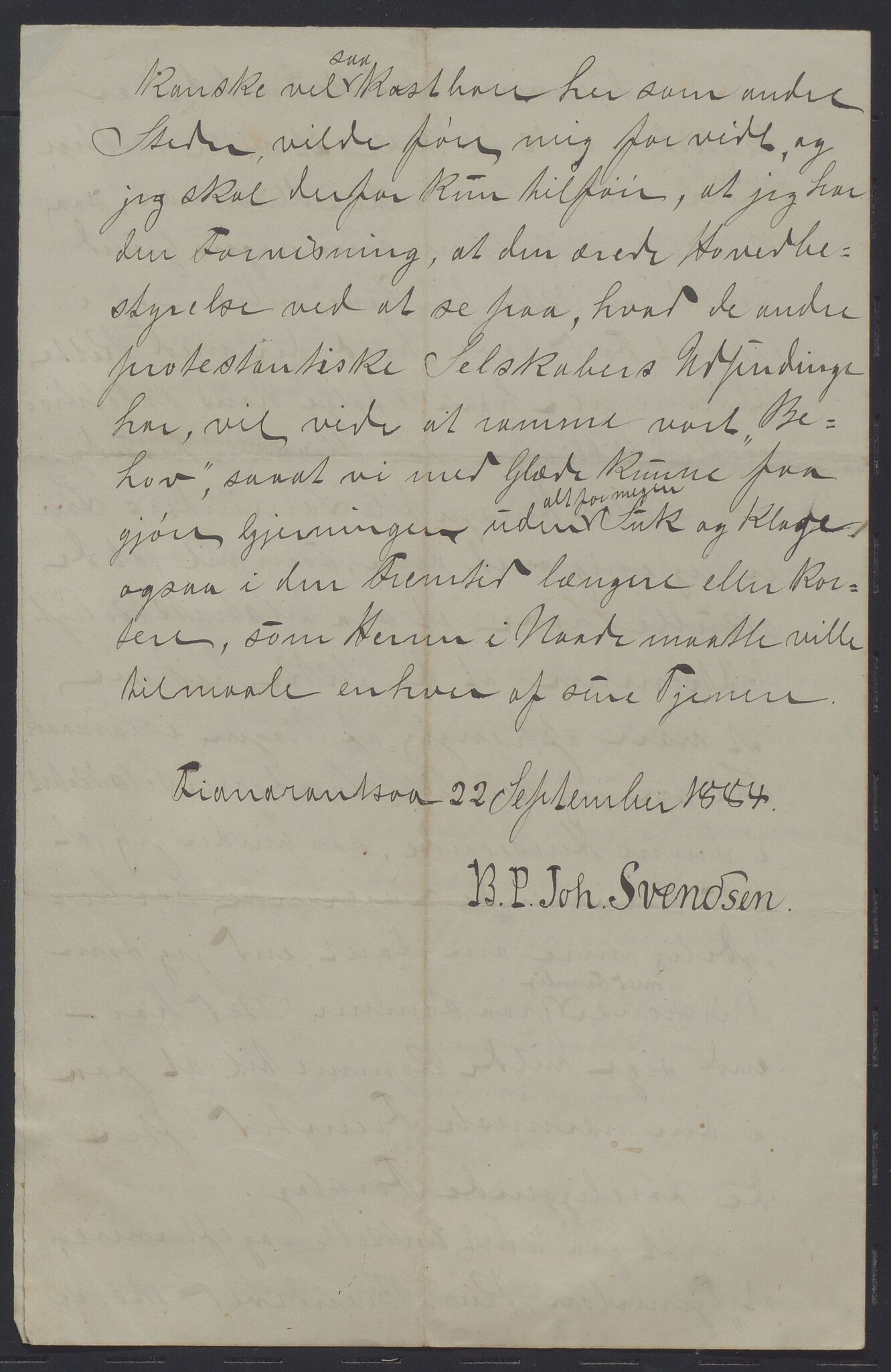 Det Norske Misjonsselskap - hovedadministrasjonen, VID/MA-A-1045/D/Da/Daa/L0036/0009: Konferansereferat og årsberetninger / Konferansereferat fra Madagaskar Innland., 1885