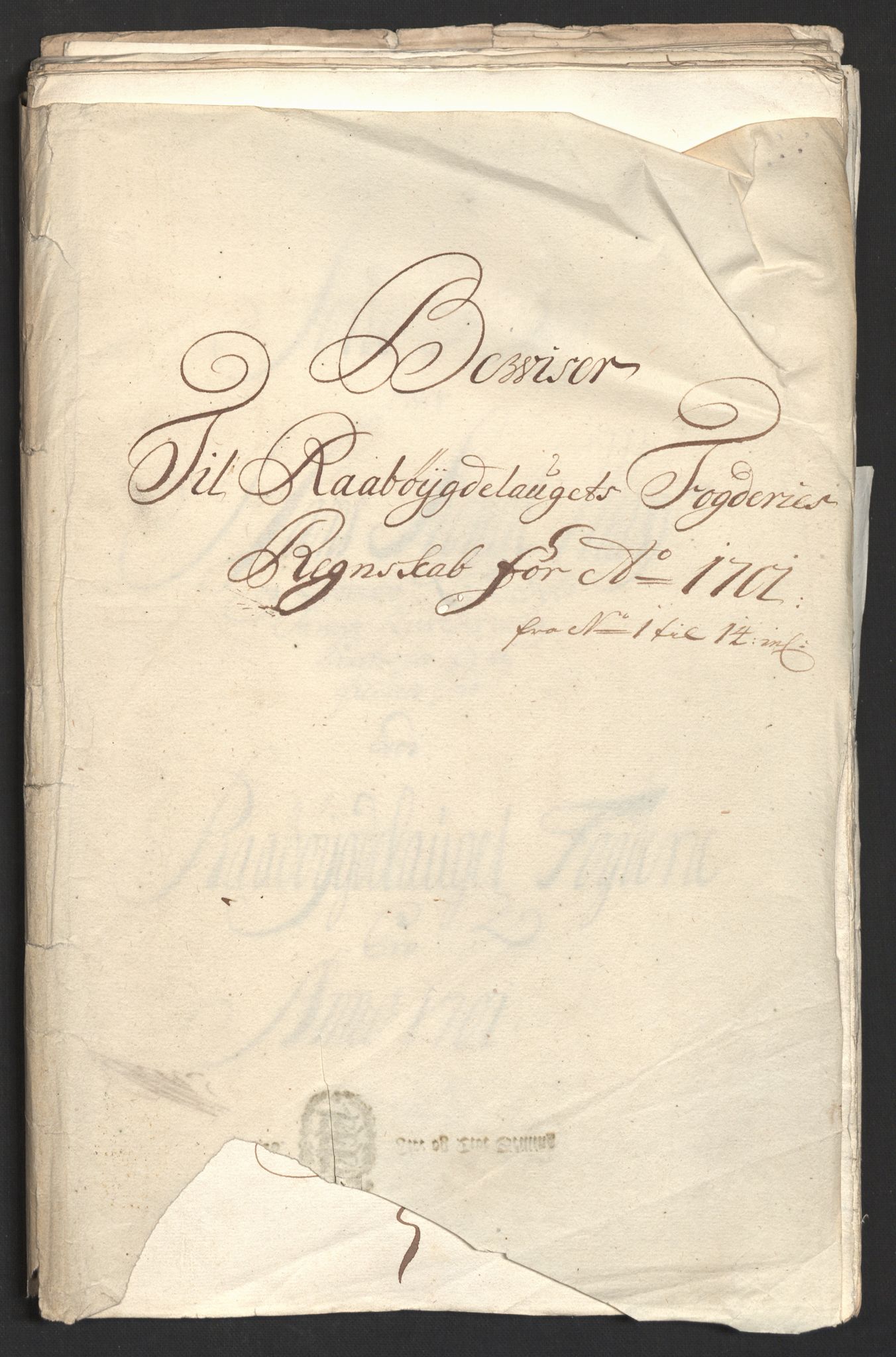 Rentekammeret inntil 1814, Reviderte regnskaper, Fogderegnskap, AV/RA-EA-4092/R40/L2446: Fogderegnskap Råbyggelag, 1700-1702, p. 162