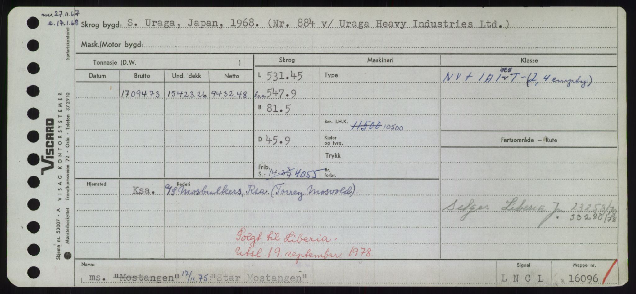 Sjøfartsdirektoratet med forløpere, Skipsmålingen, RA/S-1627/H/Hd/L0036: Fartøy, St, p. 149